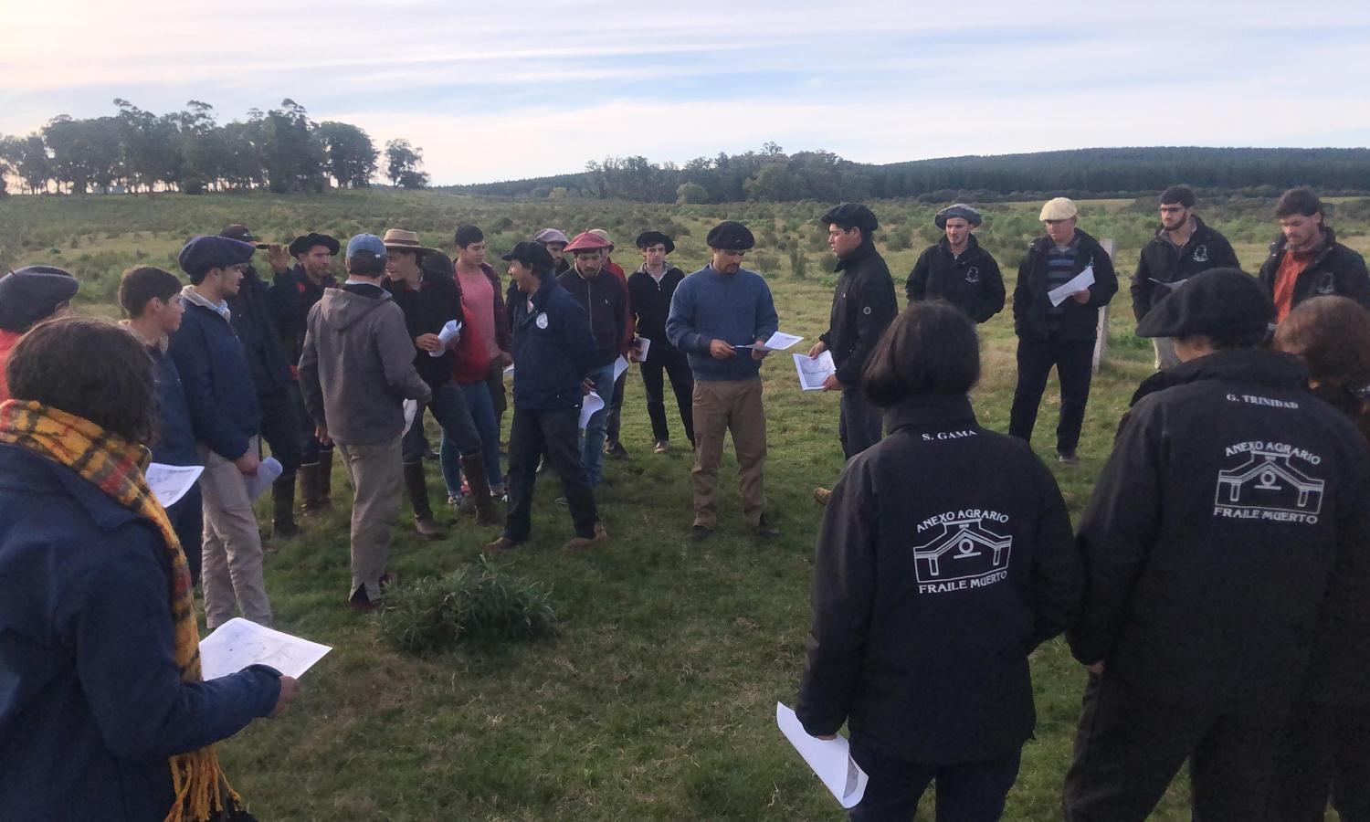 Estudiantes agrarios 