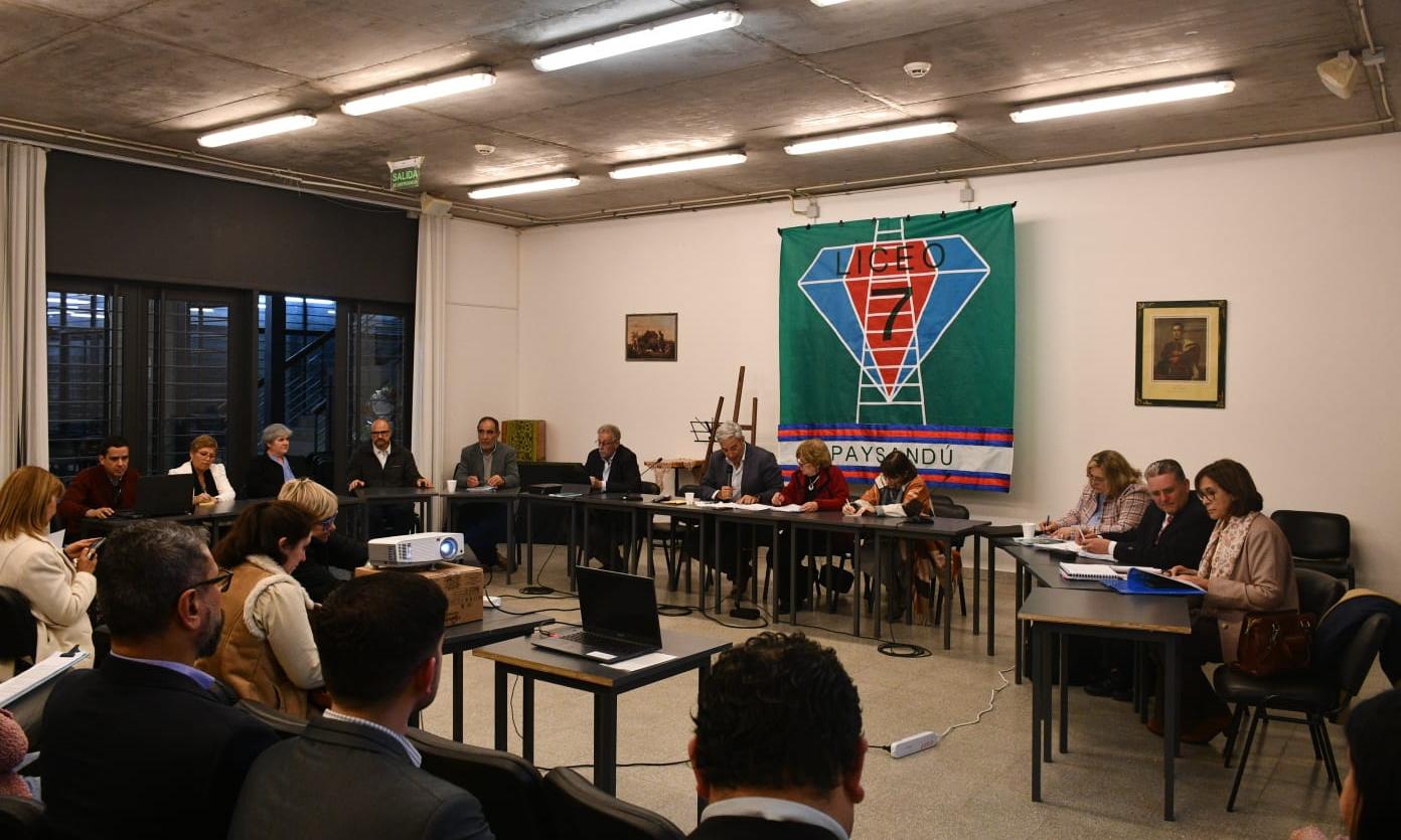 Consejo abierto de las autoridades de la ANEP en Paysandú