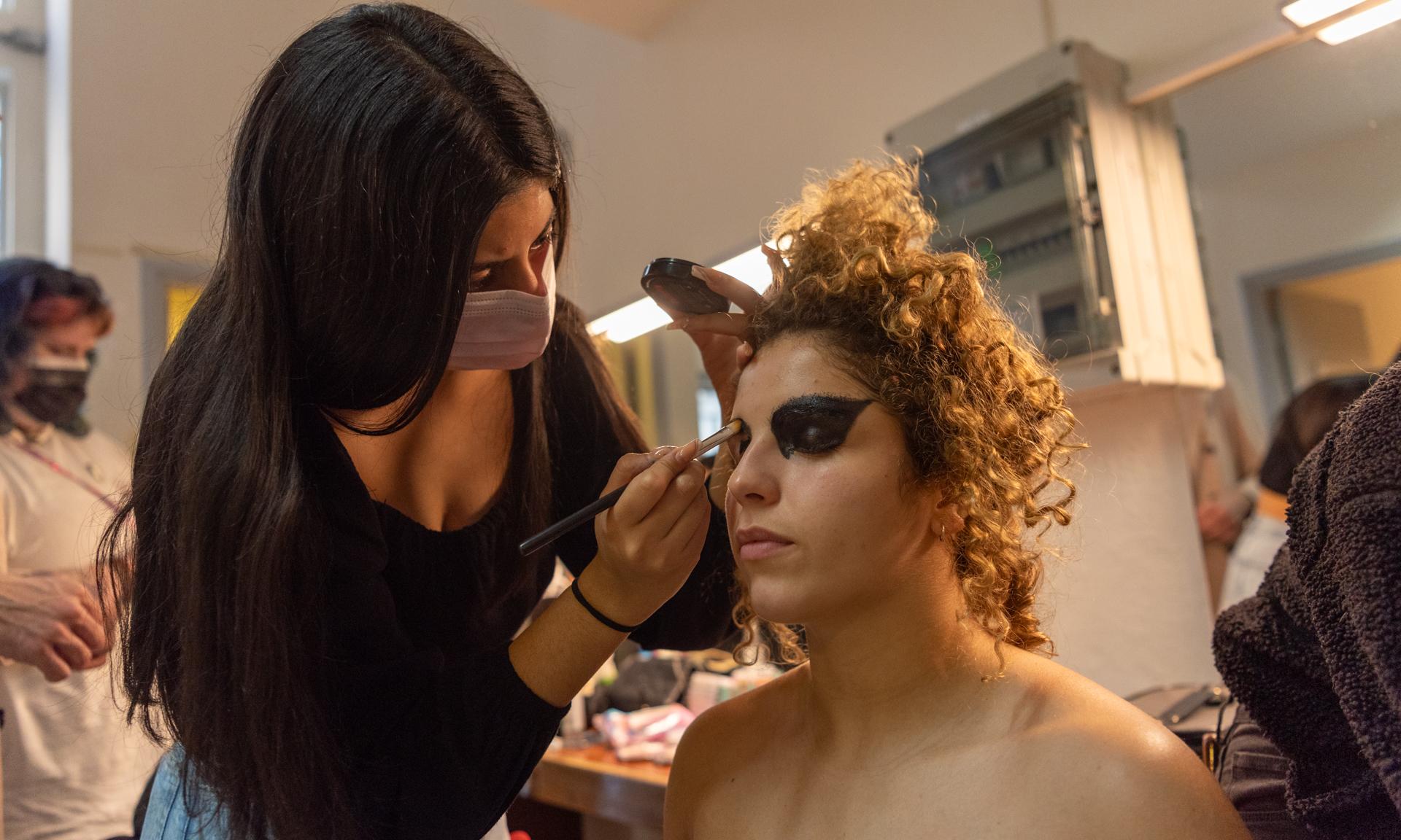 Backstage de la ópera Orfeo y Eurídice