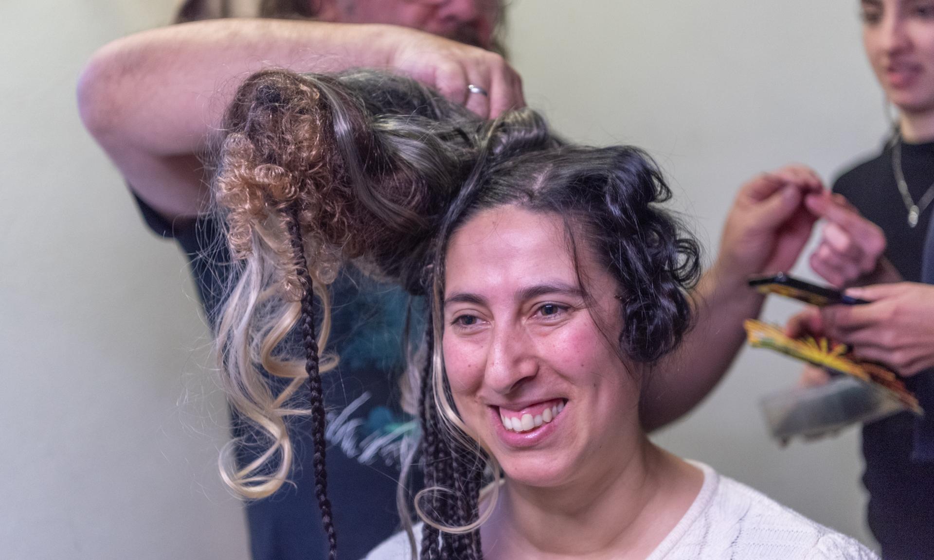 Backstage de la ópera Orfeo y Eurídice