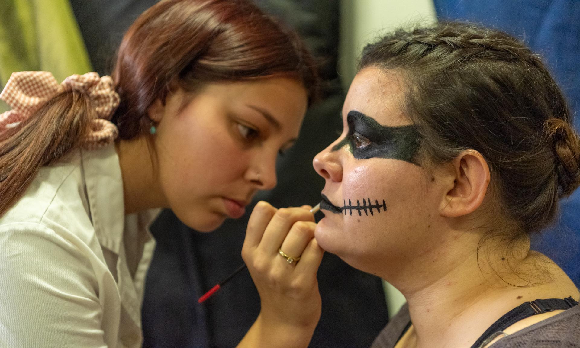 Backstage de la ópera Orfeo y Eurídice