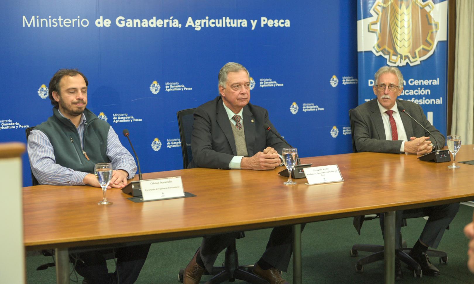 Firma convenio entre UTU y MGAP