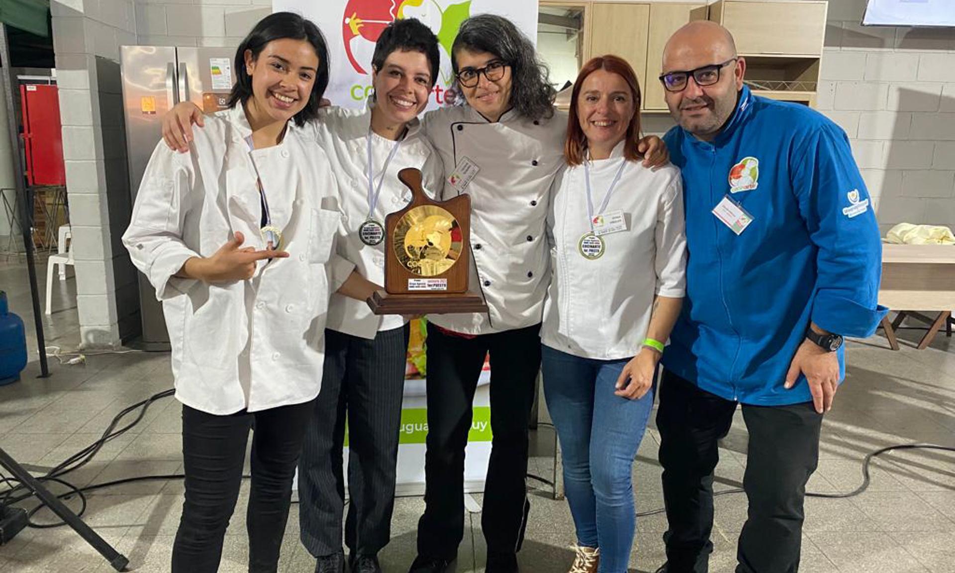 UTU arrasó con los premios en el certamen gastronómico Cocinarte 2023