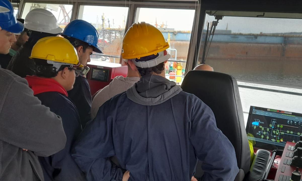 Visita maquinistas