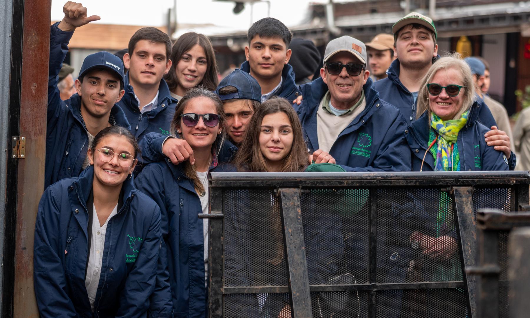 Estudiantes de UTU de todo el país disfrutaron de la gran fiesta agraria en Plaza Prado