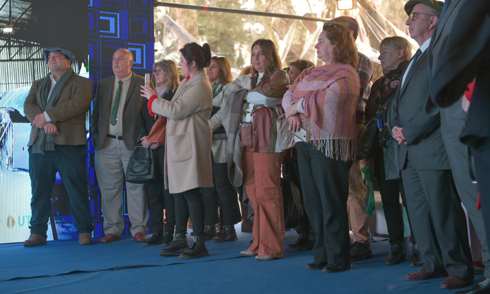 Se inauguró el stand