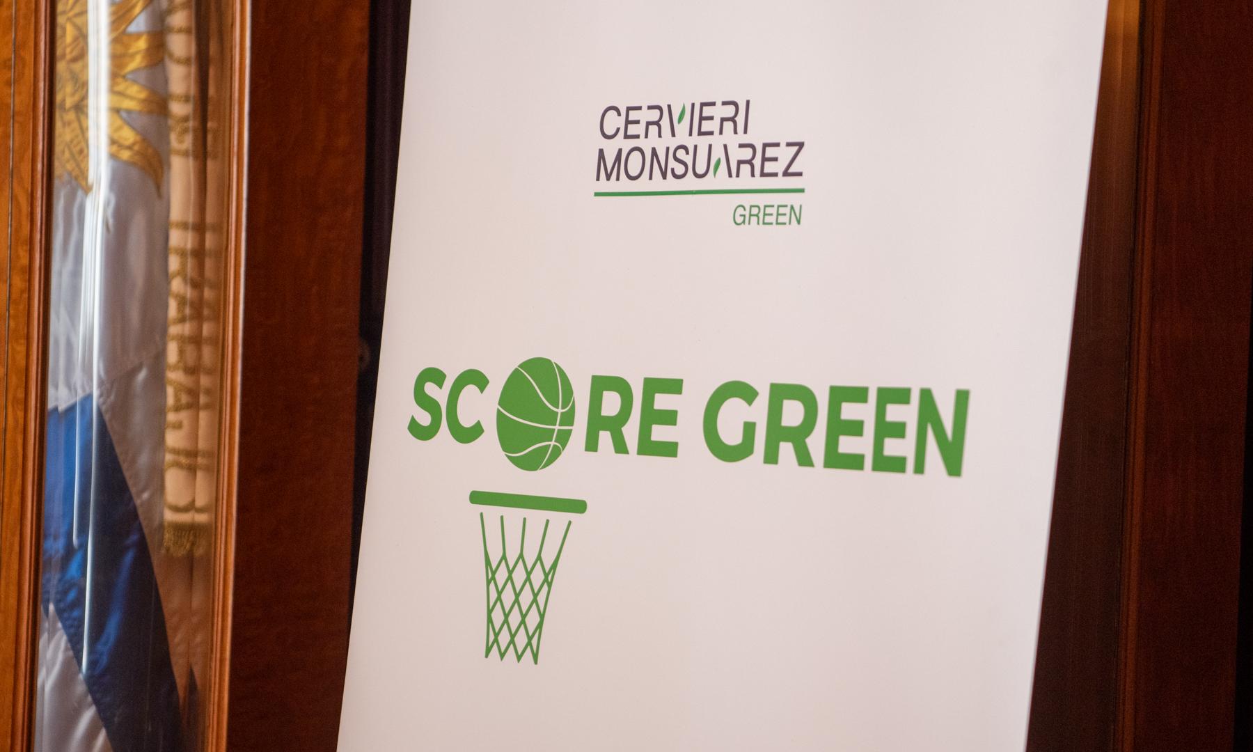 Convenio: A través de la campaña SCORE GREEN, UTU recibirá tableros de básquetbol  
