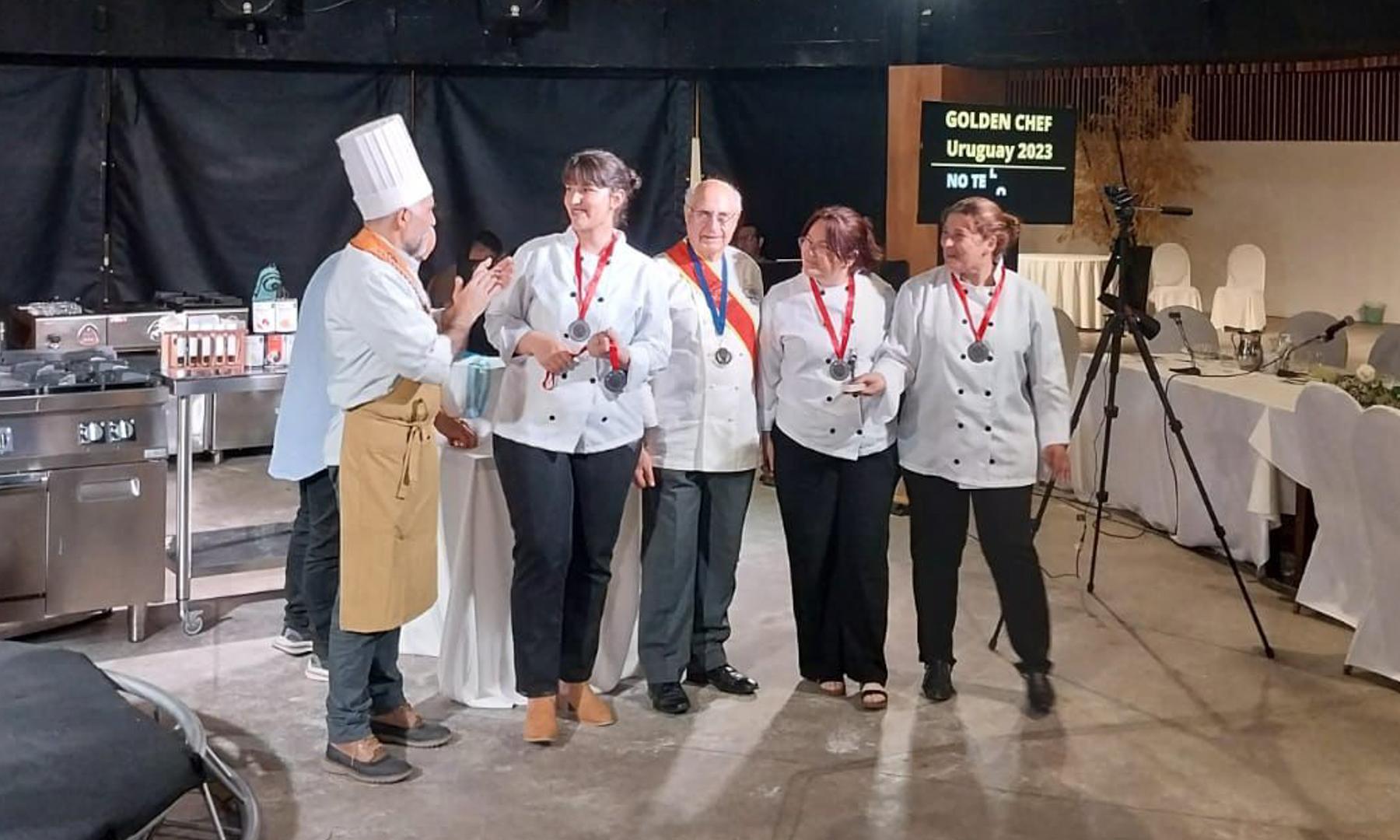 La escuela Técnica Pando obtuvo el segundo puesto en el concurso Golden Chef Uruguay 2023