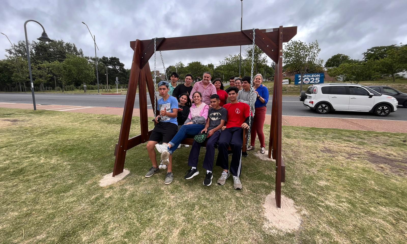 Estudiantes de Carpintería