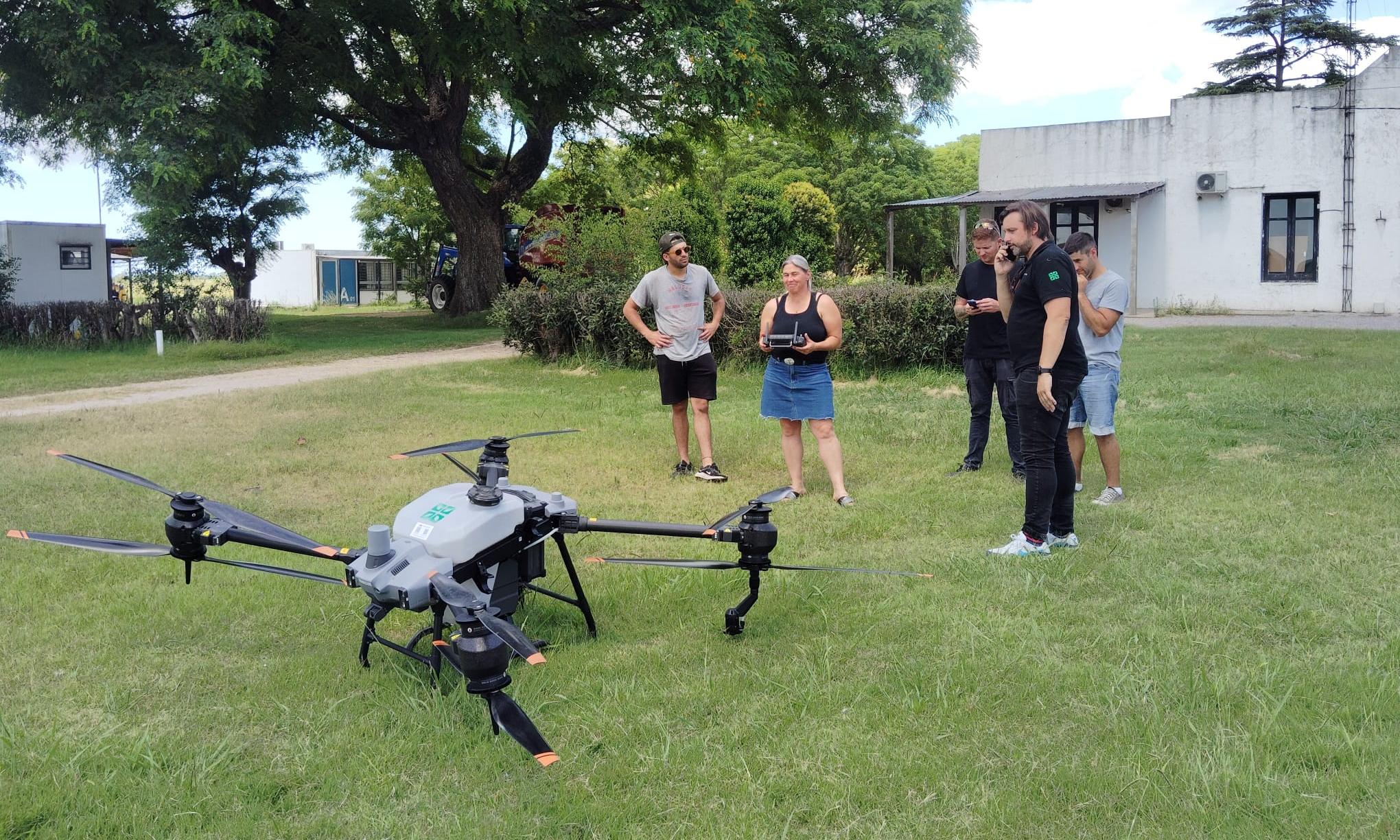 DRON escuelas agrarias