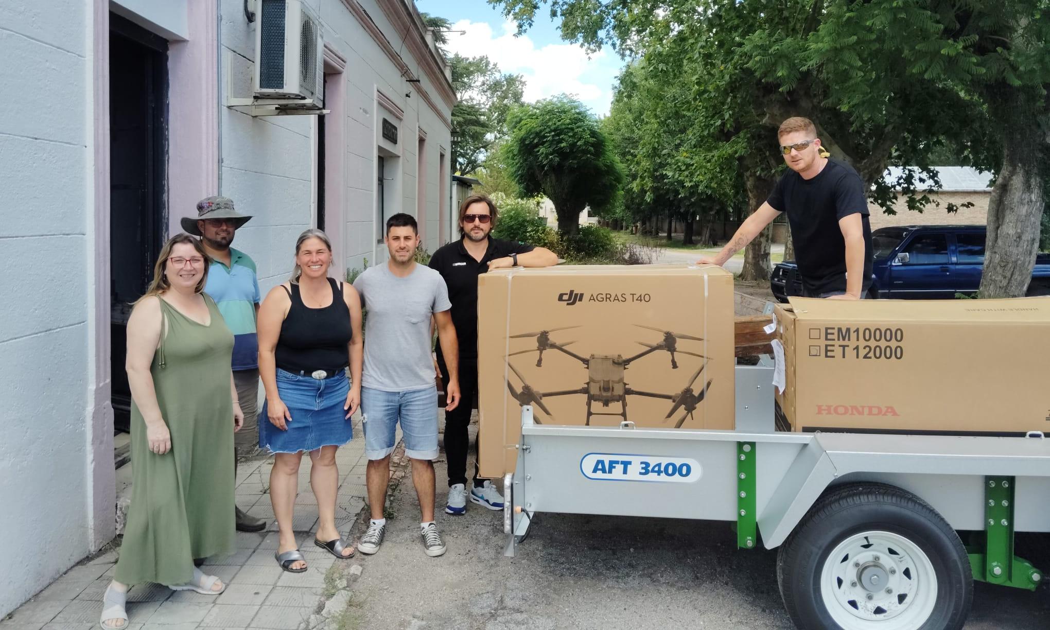DRON escuelas agrarias