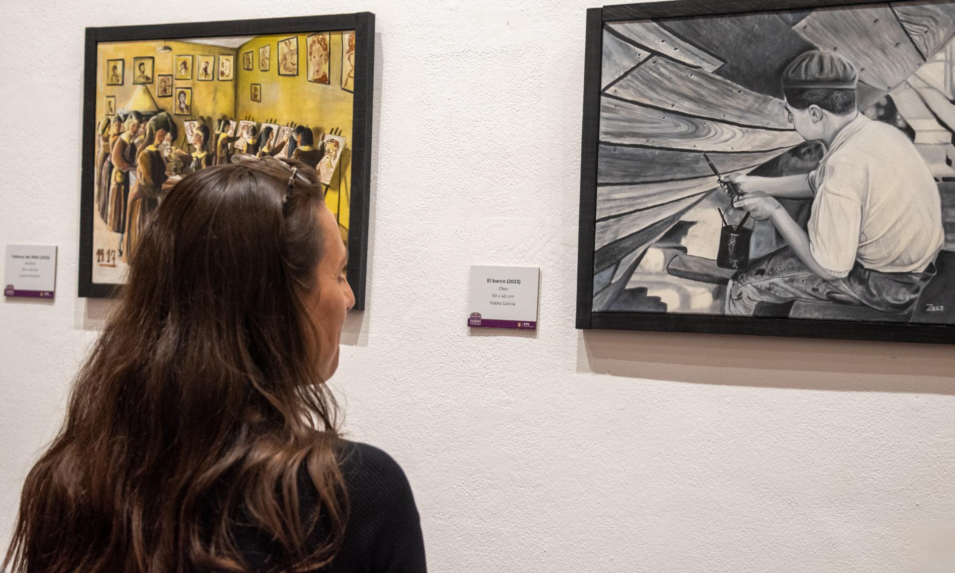 Exposición colectiva GAUE: un recorrido por la historia de la institución en el Centro Cultural UTU