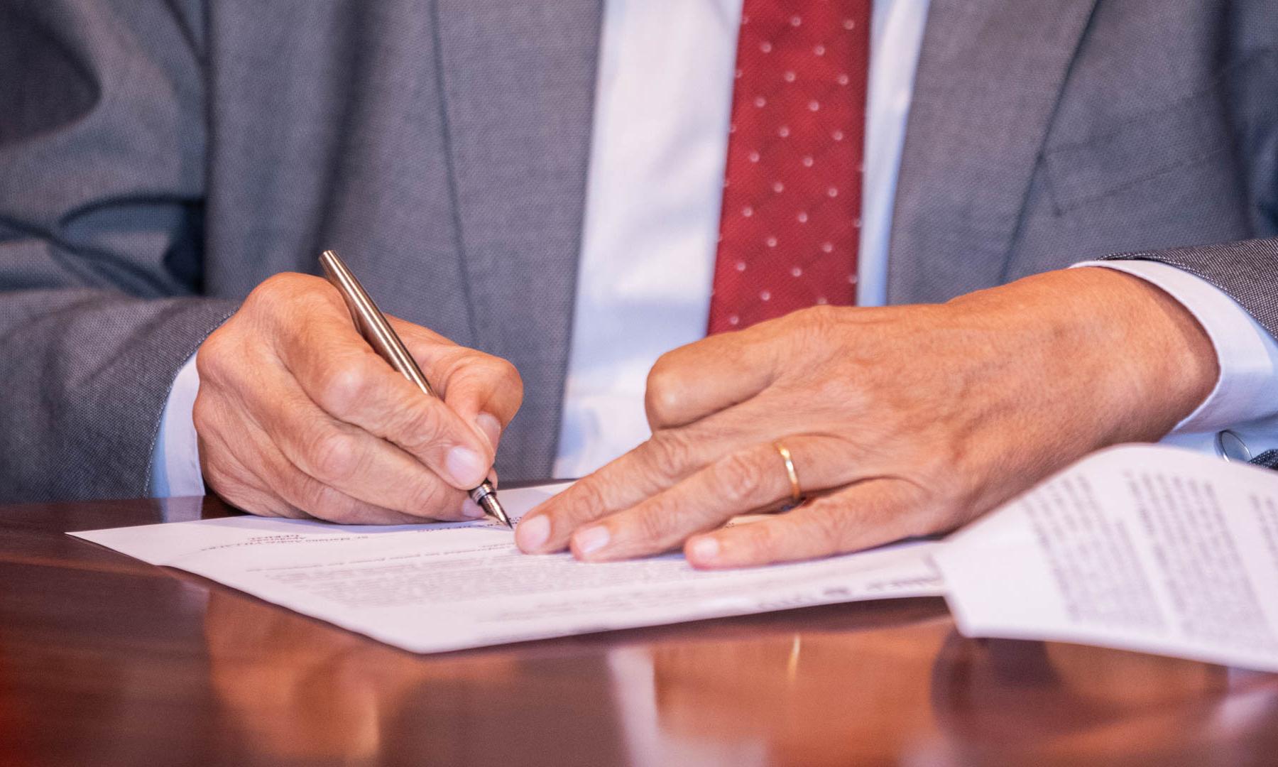 Firma convenio ANDE