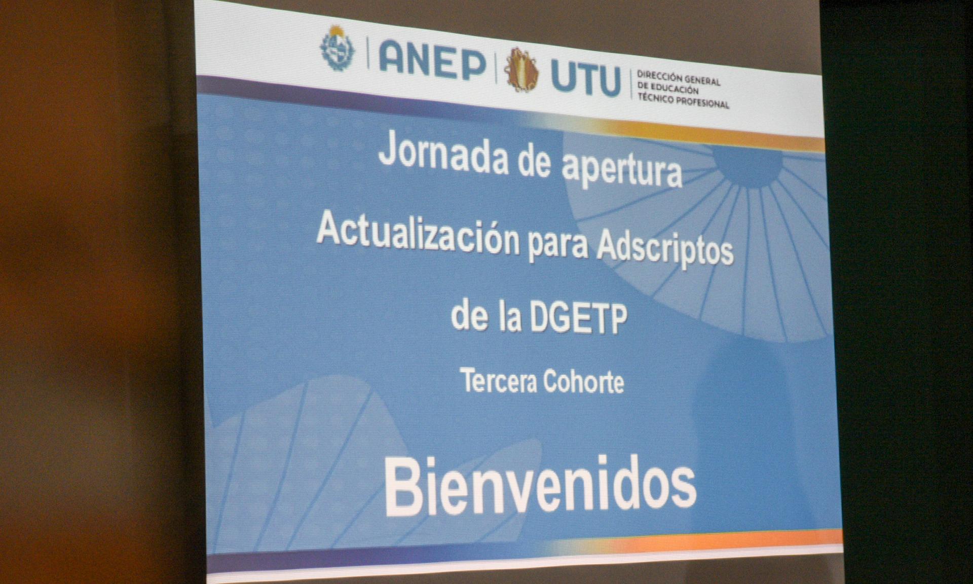 Profesionalizando el rol del adscripto de la DGETP