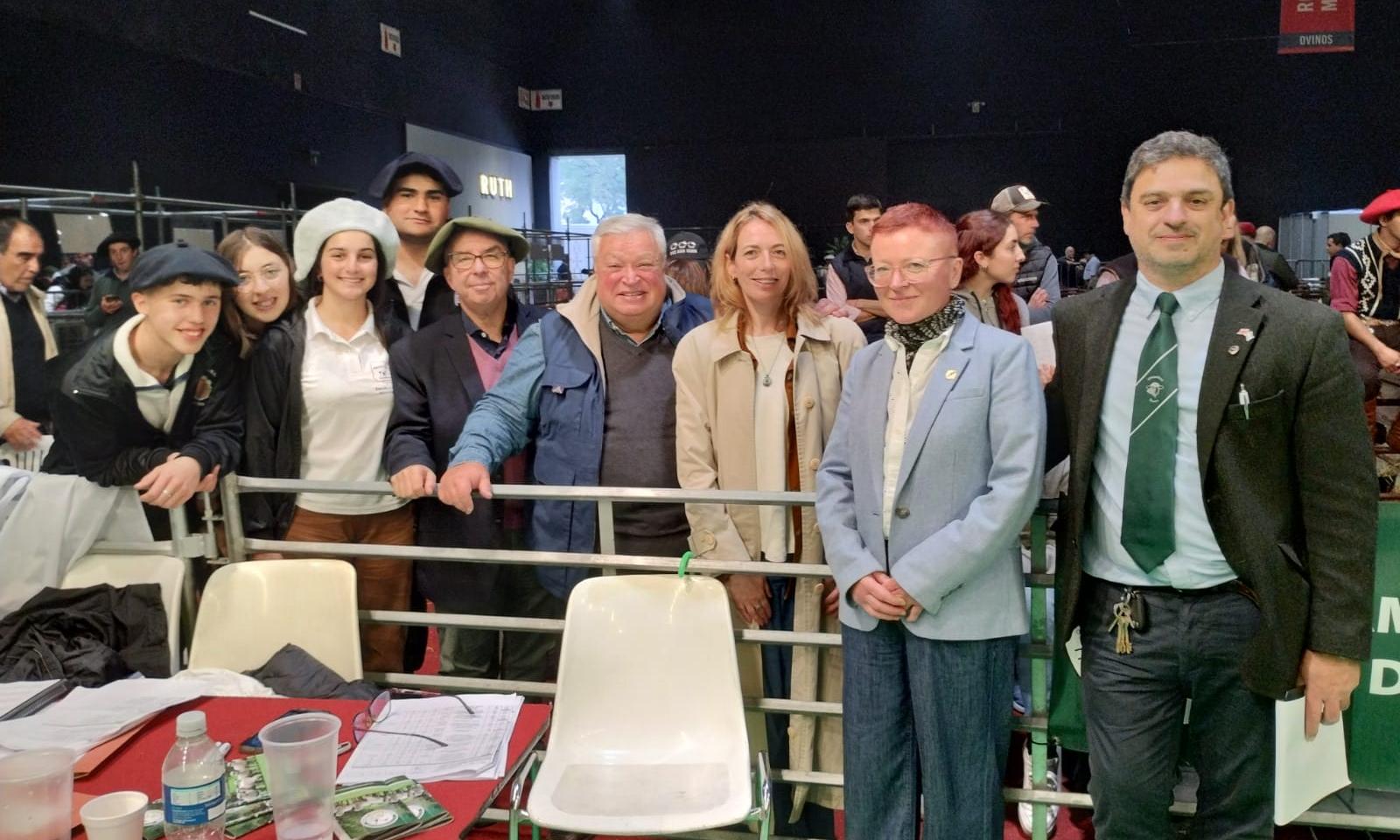 Histórica participación en la Expo Palermo, Argentina, de Agraria Serena, la oveja Hampshire Down de UTU 