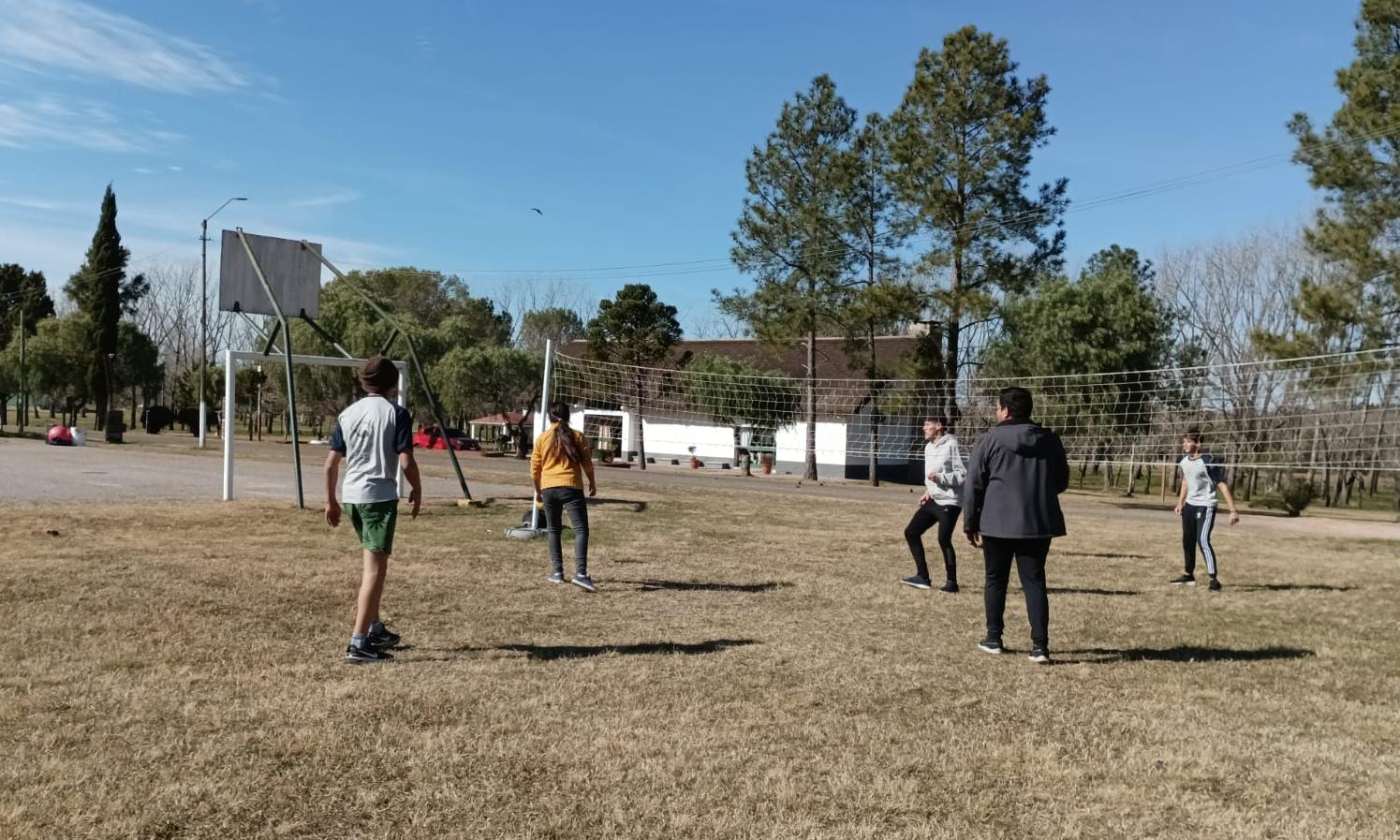 campamento estudiantil en Termas de Guaviyú