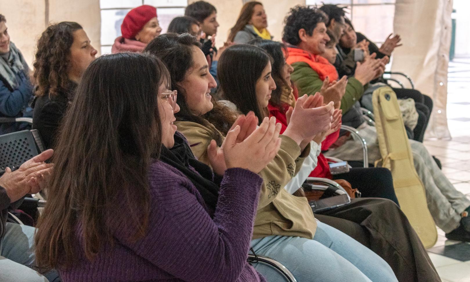 La banda del ITS llenó de música el edificio de UTU Central 