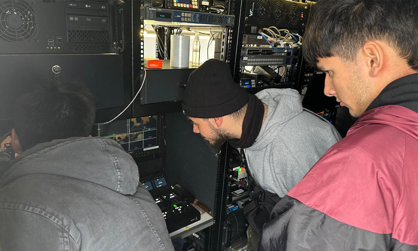 De la teoría a la práctica: Estudio 9 ofrece a estudiantes una inmersión en la producción HD