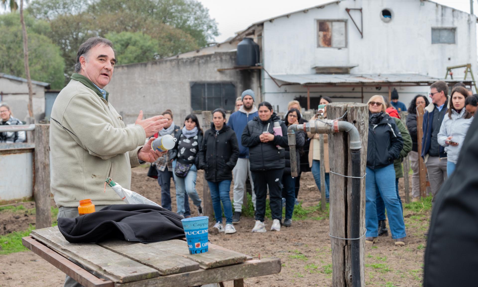  personal de campo y personal de cocina