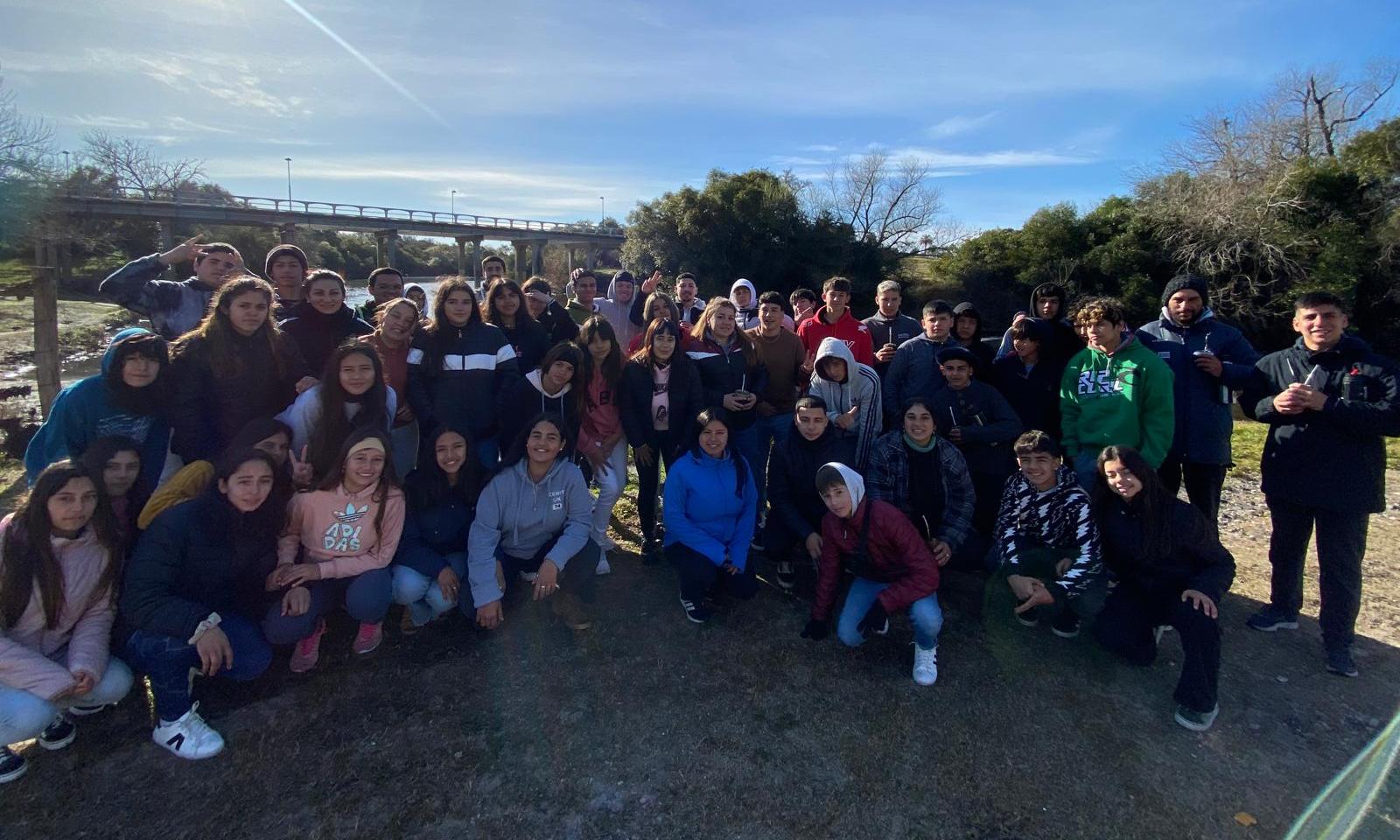 campamento estudiantil en Termas de Guaviyú