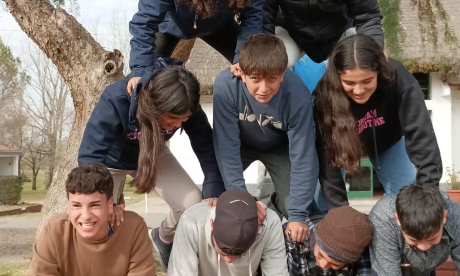 campamento estudiantil en Termas de Guaviyú
