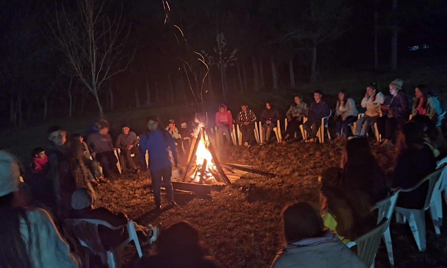 campamento estudiantil en Termas de Guaviyú