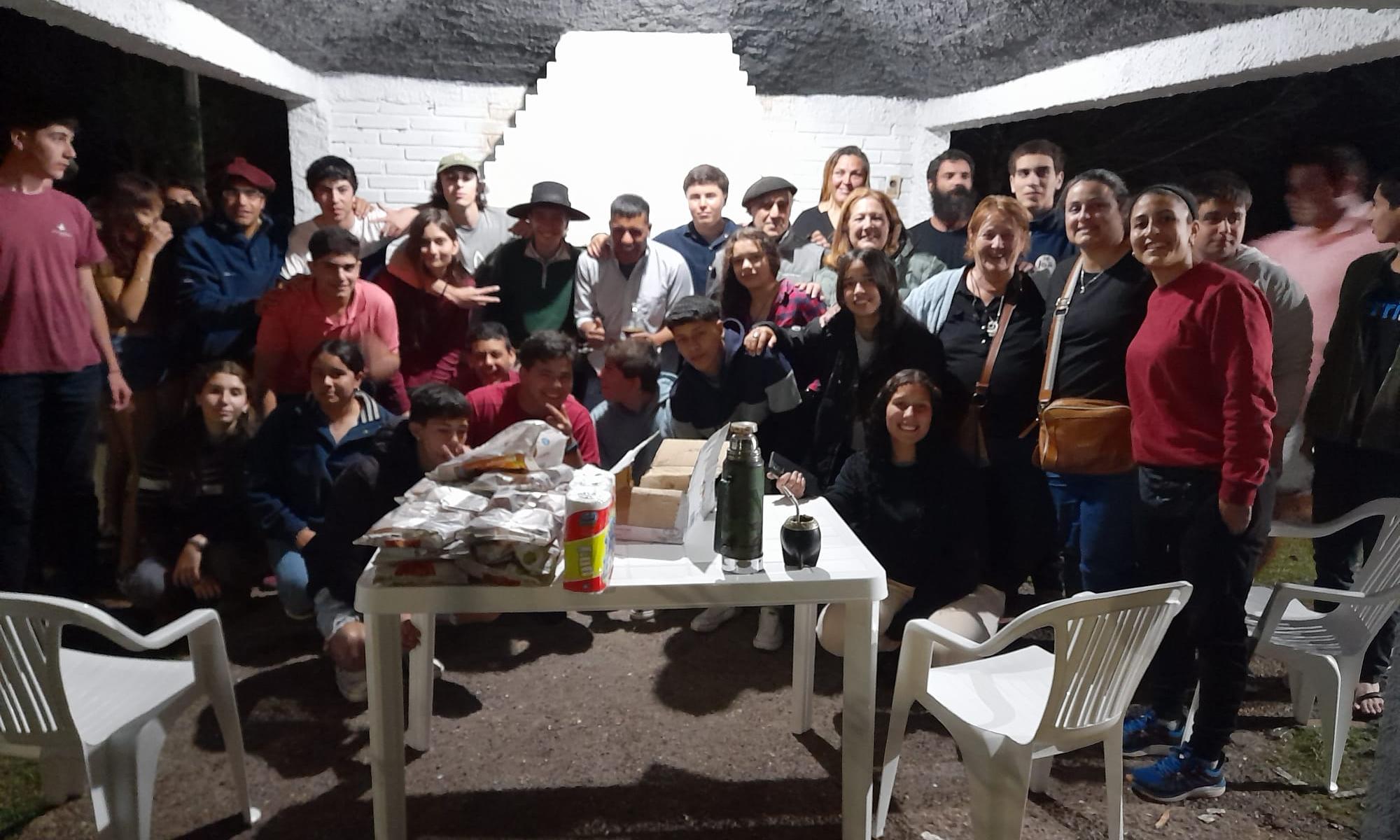 campamento estudiantil en Termas de Guaviyú