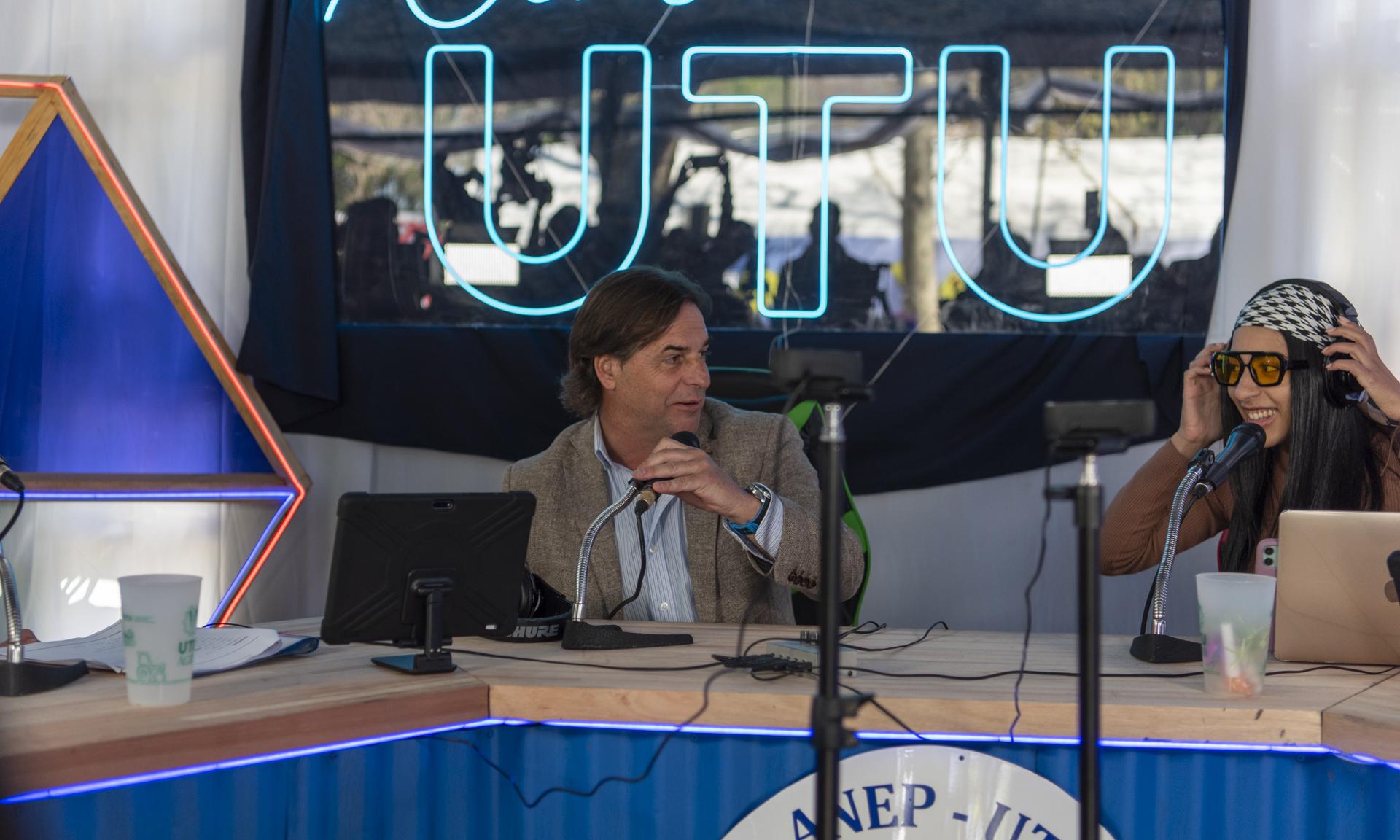 El presidente Luis Lacalle Pou