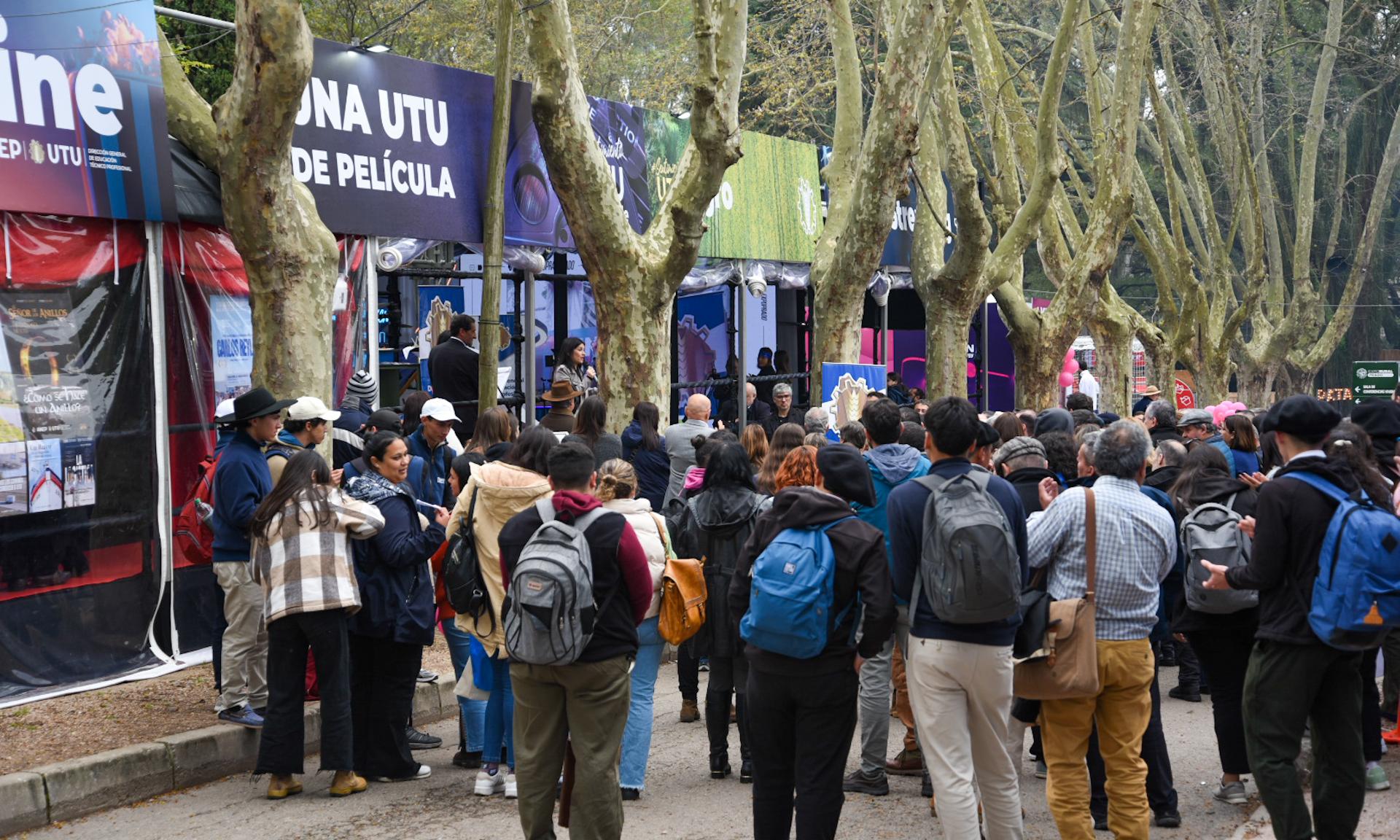Un stand de película