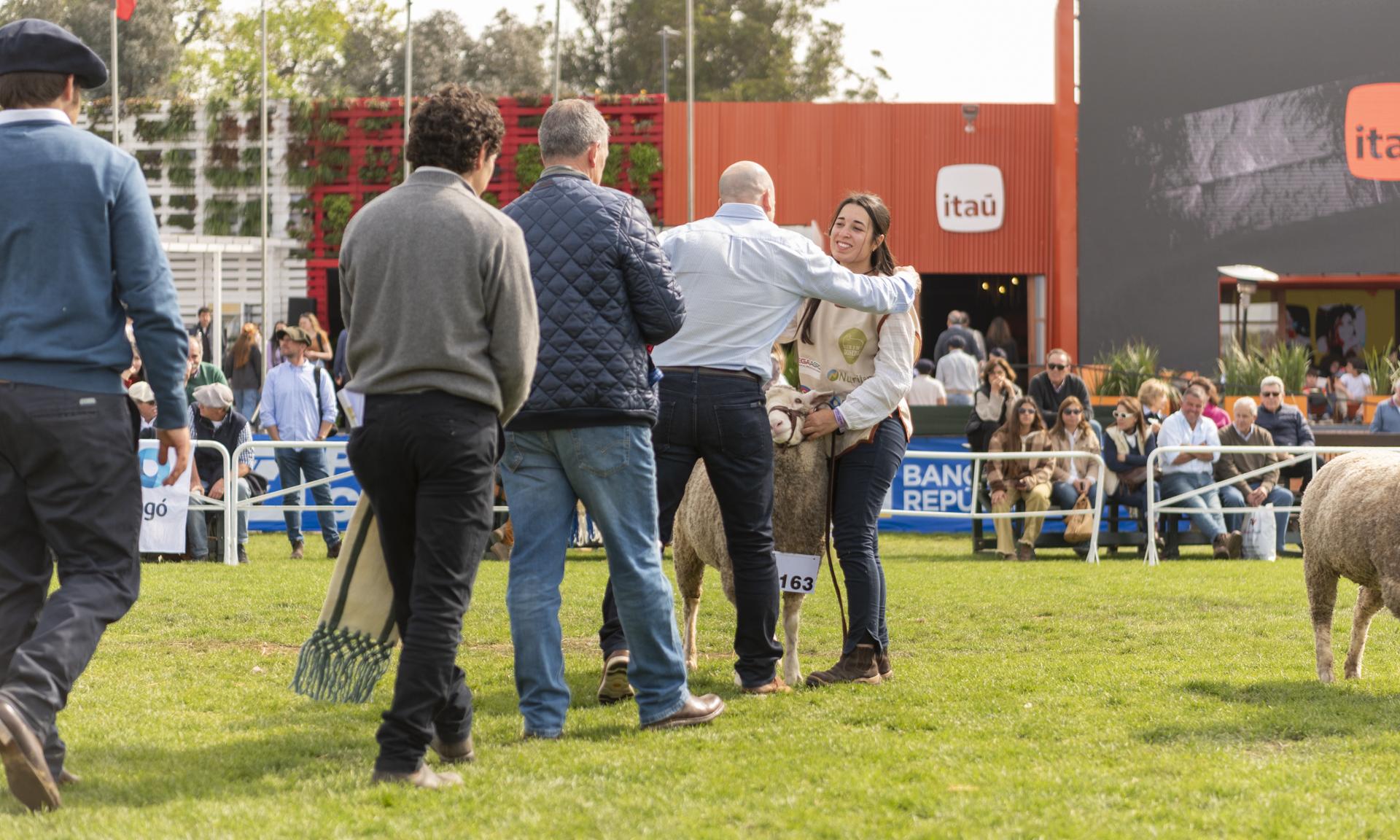 Dos broches de oro para UTU: Reservada y Gran Campeona de la raza Merino Dohne
