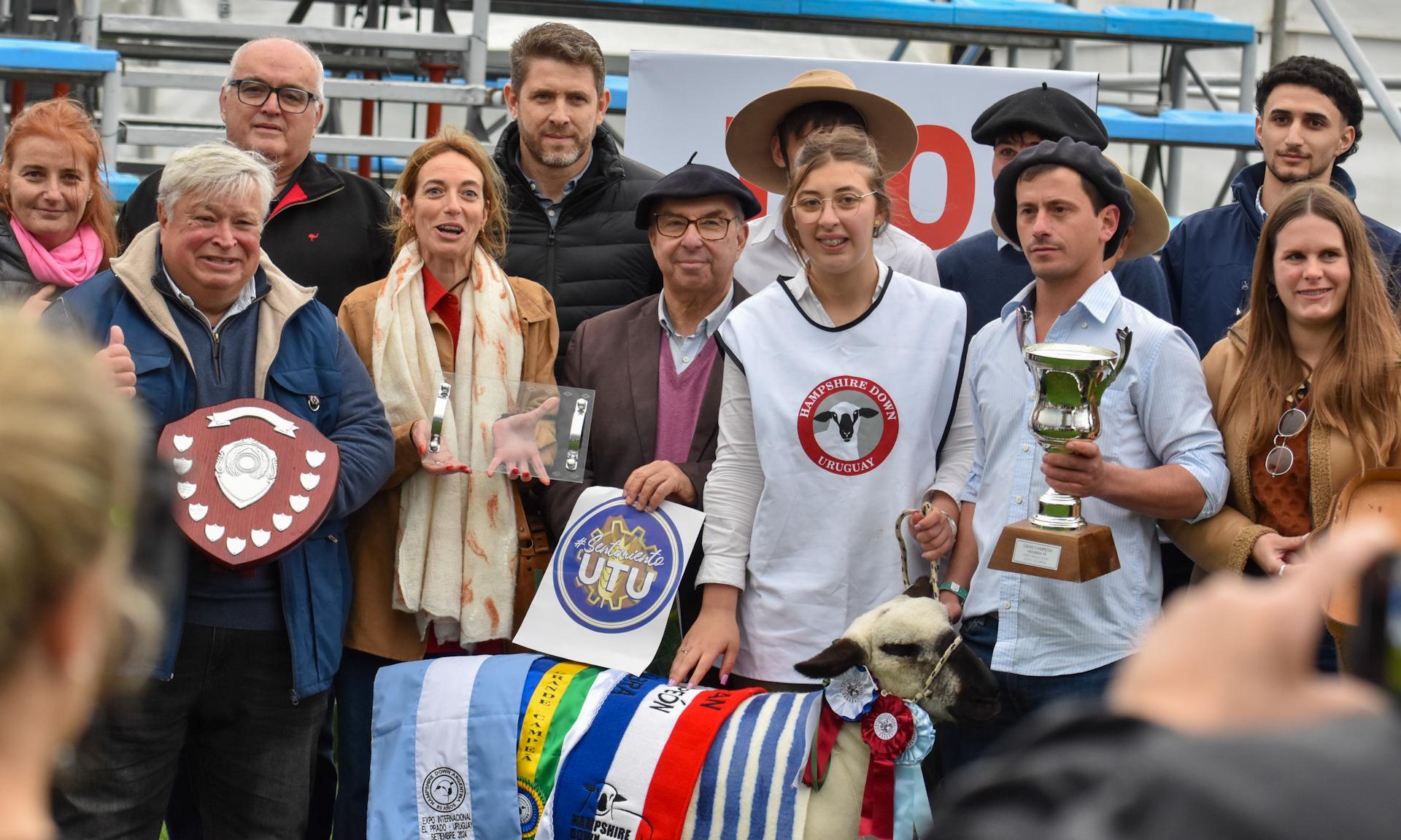 Agraria Serena es la Gran Campeona: desde los predios de UTU al podio de la Expo Prado 2024             