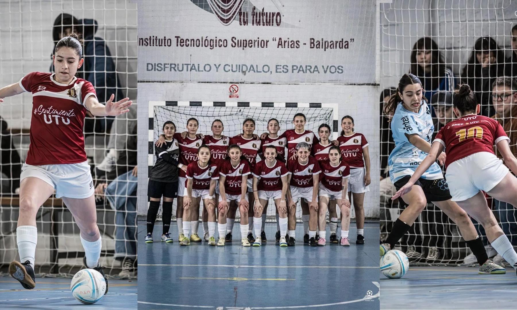 Comenzó la definición del campeonato organizado por AUF para los equipos femeninos de UTU en futsal