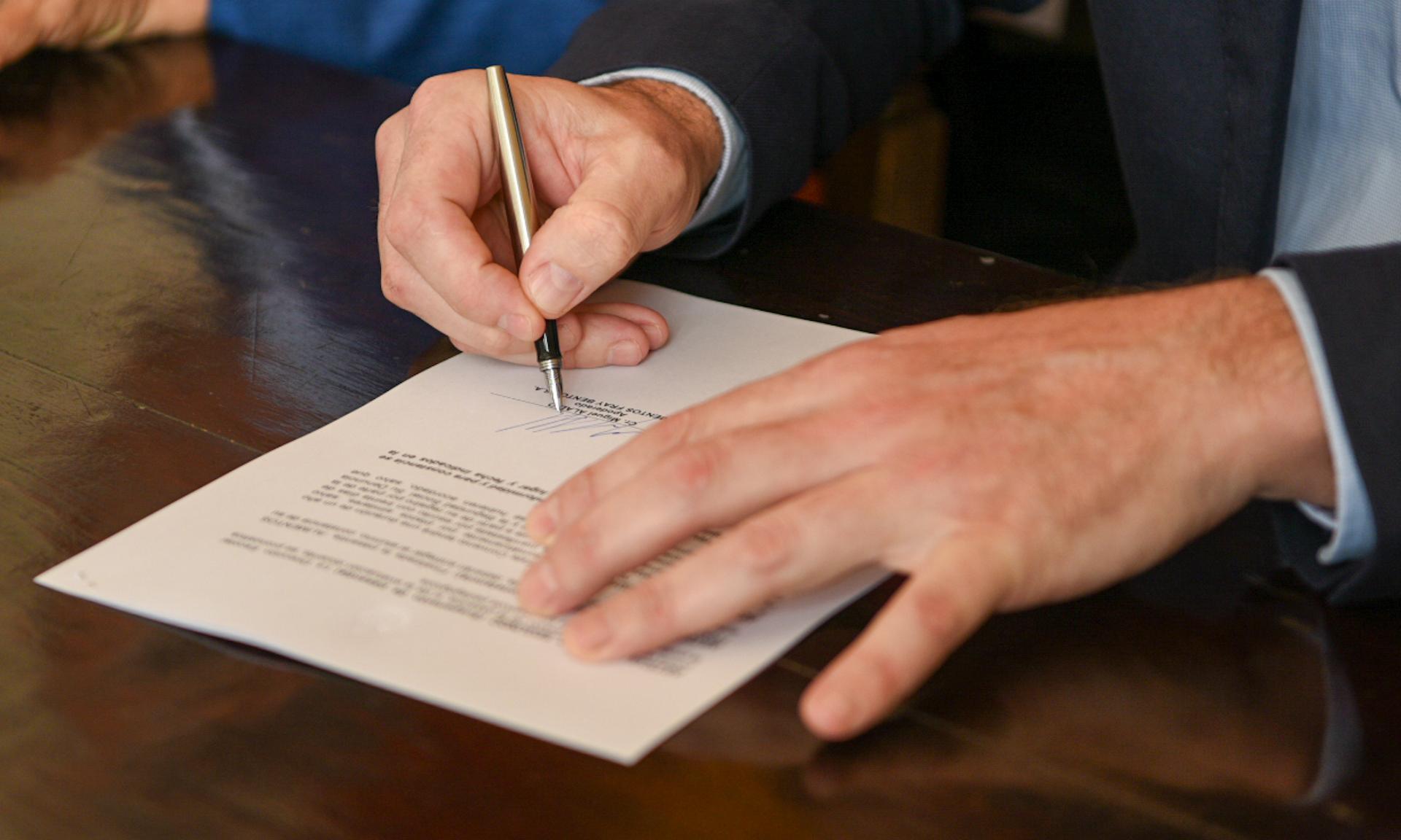 firma de convenio