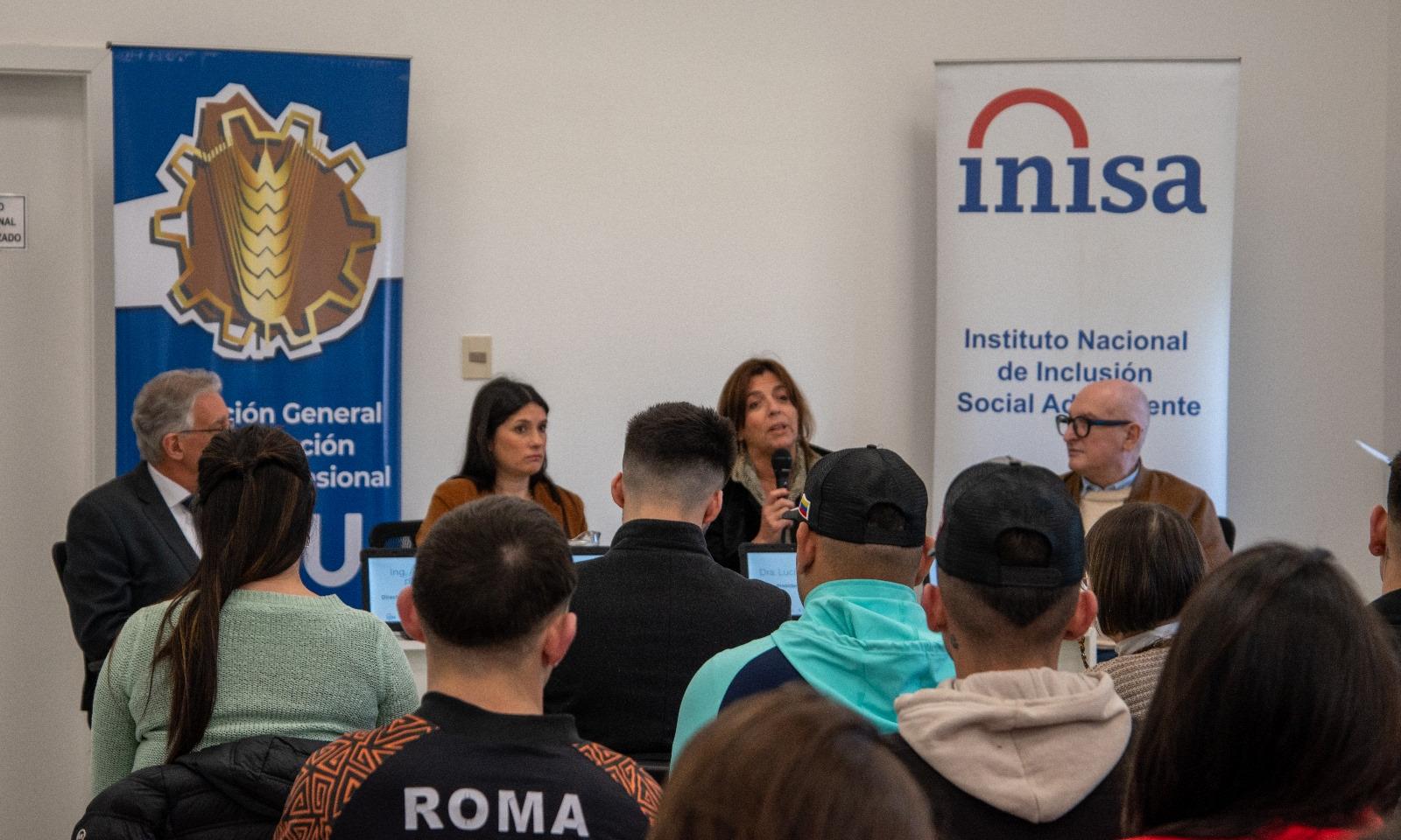 DICAS entregó certificados a jóvenes del Instituto Nacional de Inclusión Social Adolescente (INISA)