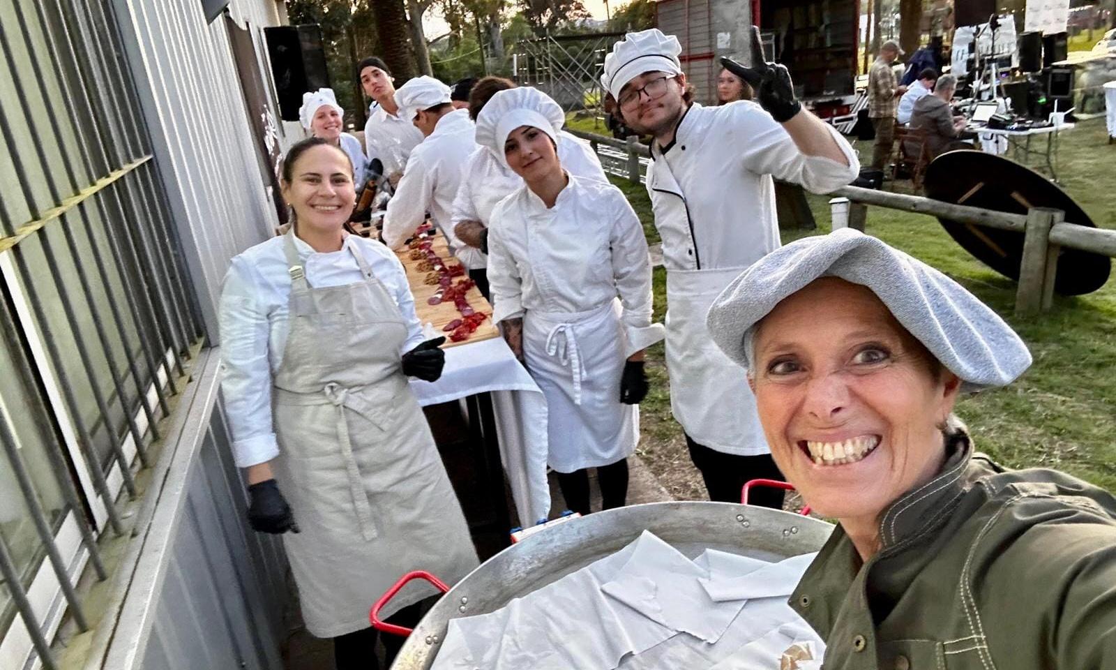 Estudiantes de la Escuela Superior de Alta Gastronomía dijeron presente en la 85ª Expo San Carlos