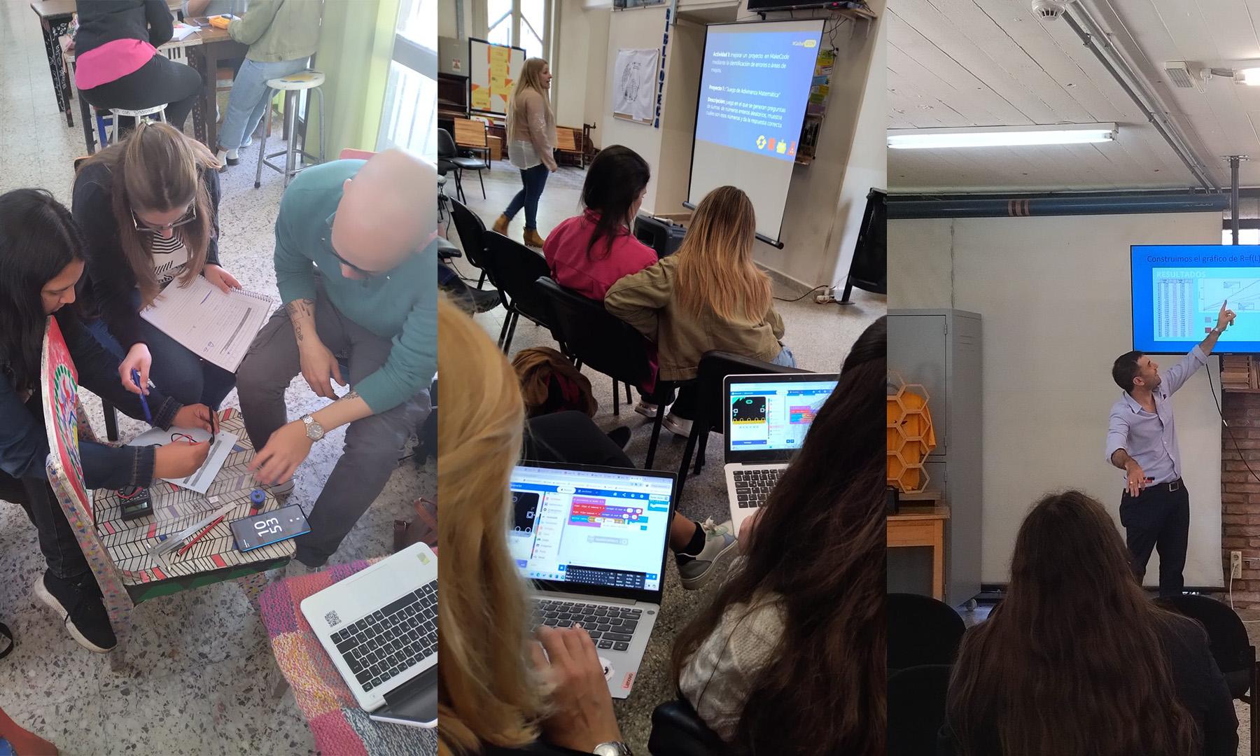 Jornada de formación docente organizada por las inspecciones de Matemática de la DGETP y DGES
