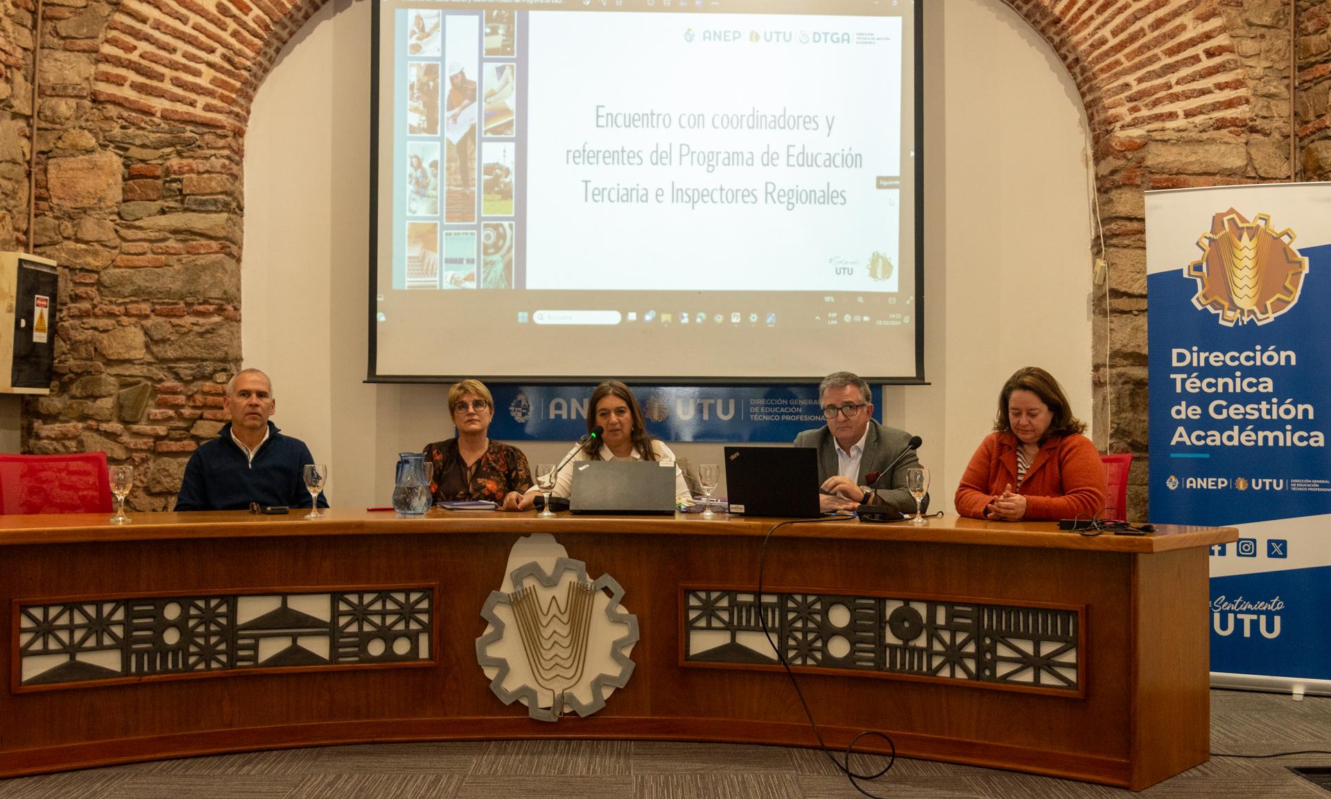 Encuentro de coordinadores y referentes de UTU de cara a la oferta educacional 2025