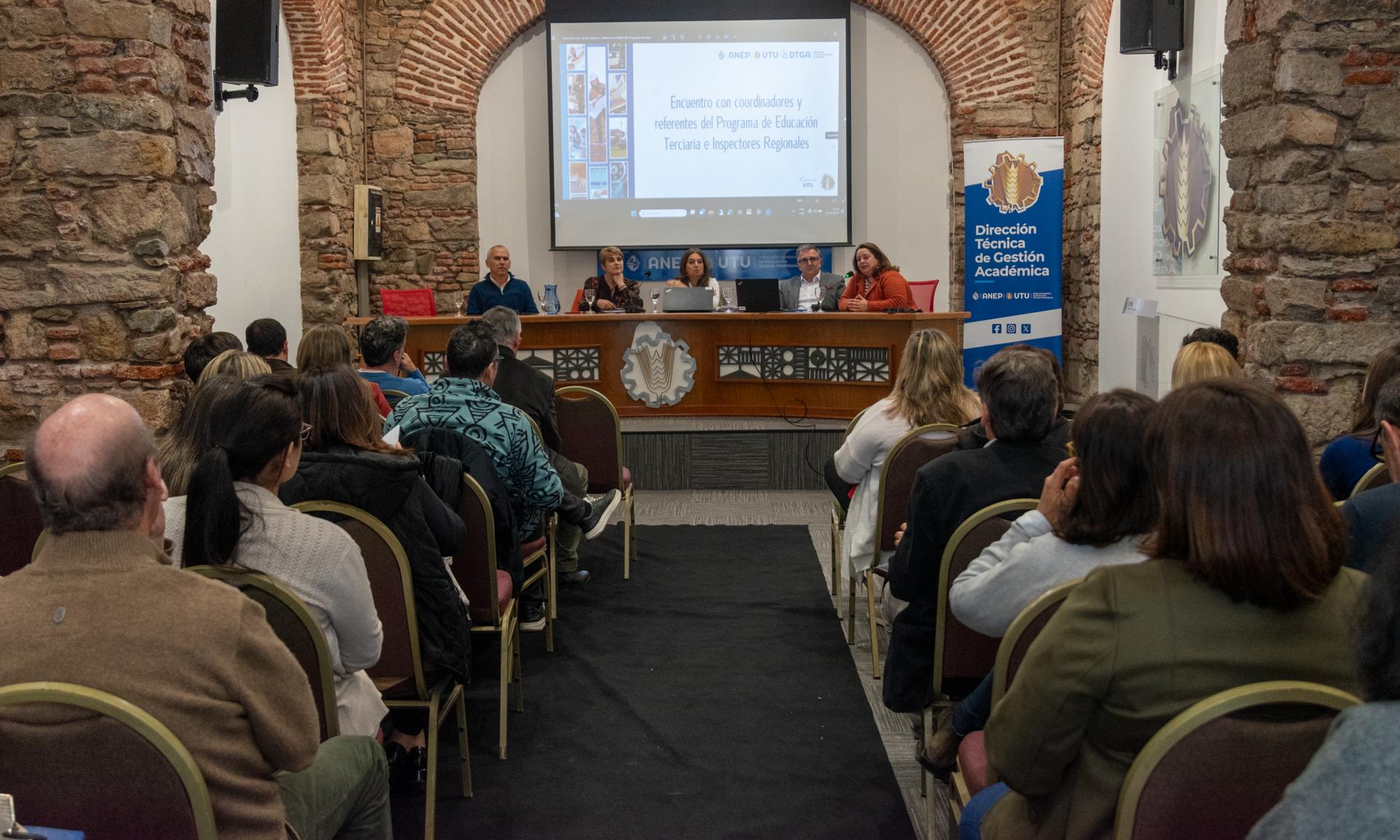 Encuentro de coordinadores y referentes de UTU de cara a la oferta educacional 2025