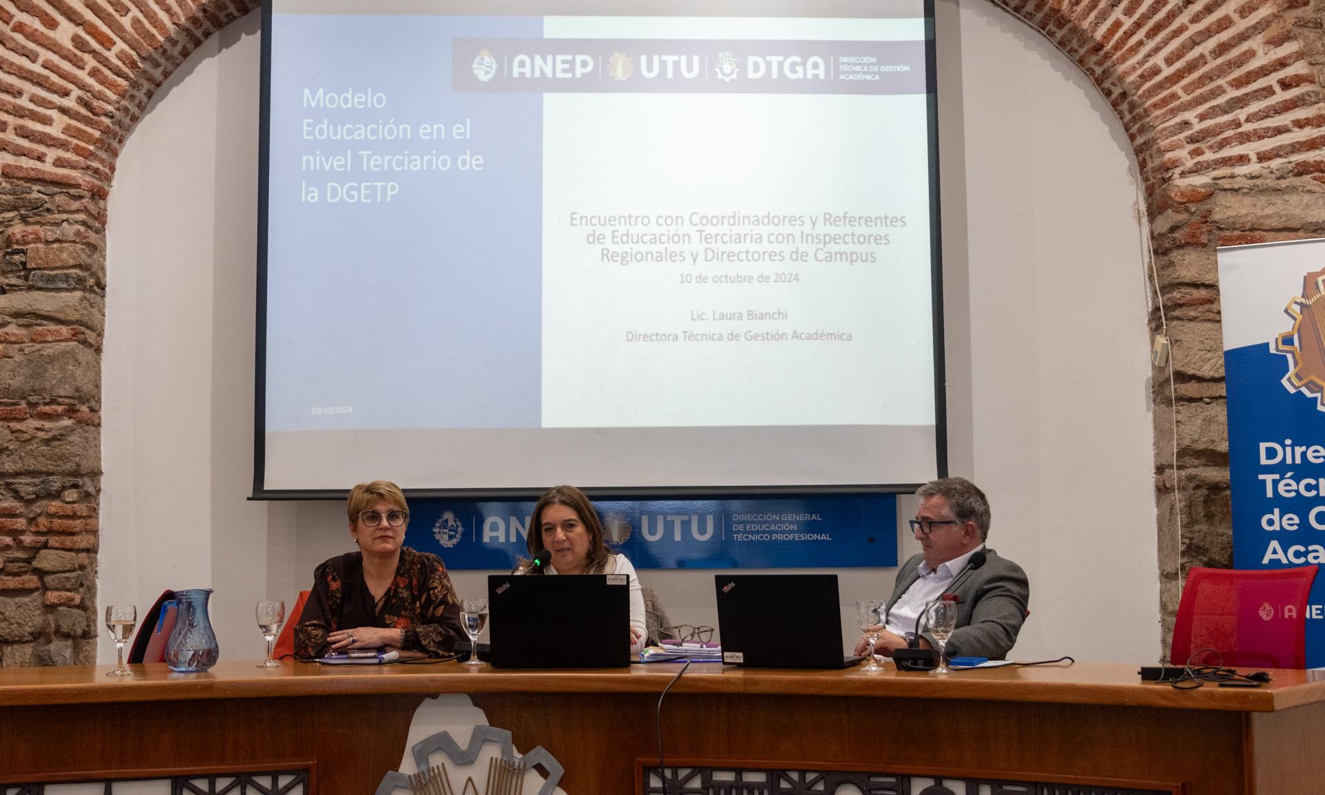 Encuentro de coordinadores y referentes de UTU de cara a la oferta educacional 2025