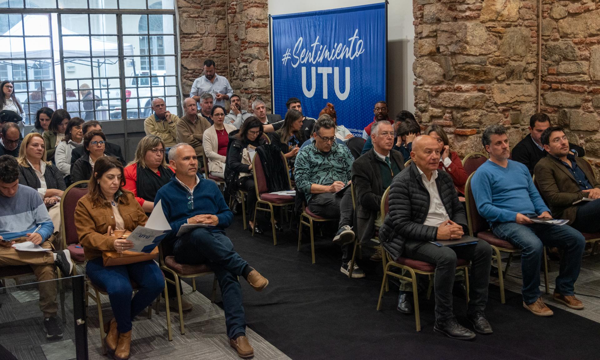 Encuentro de coordinadores y referentes de UTU de cara a la oferta educacional 2025