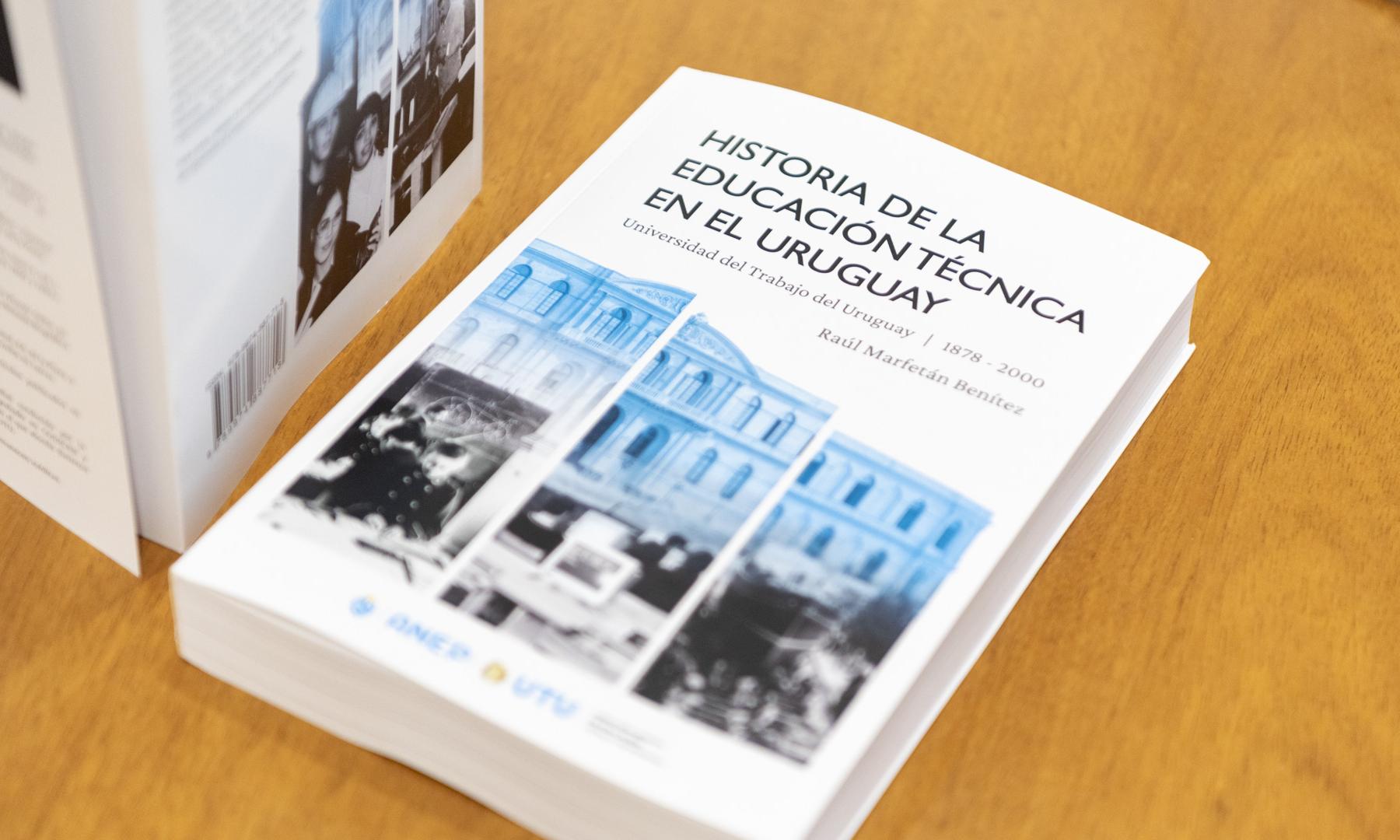 lanzamiento del libro "Historia de la Educación Técnica del Uruguay" de Raúl Marfetán