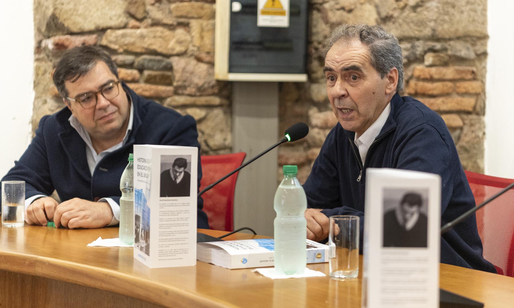 lanzamiento del libro "Historia de la Educación Técnica del Uruguay" de Raúl Marfetán