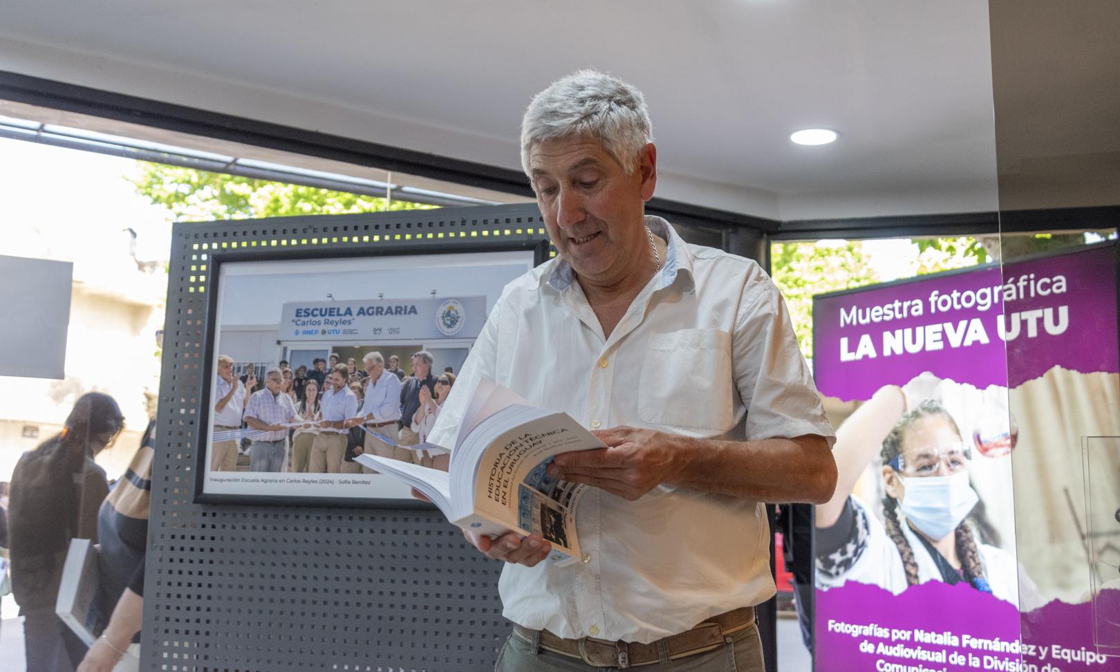 La historia de un siglo y sesenta fotos: la muestra y el libro de UTU se presentaron en Durazno