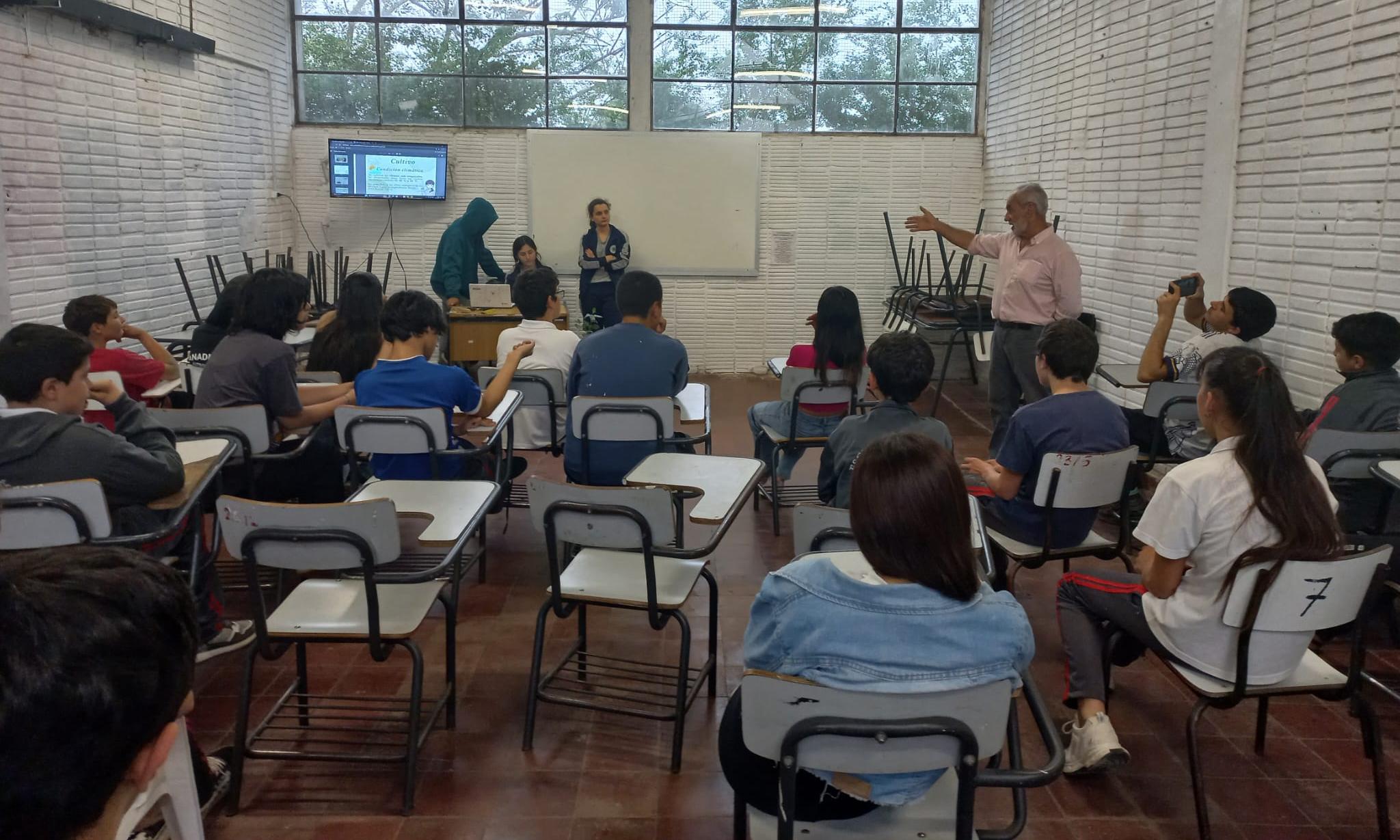 La Escuela Agraria Gregorio Aznárez