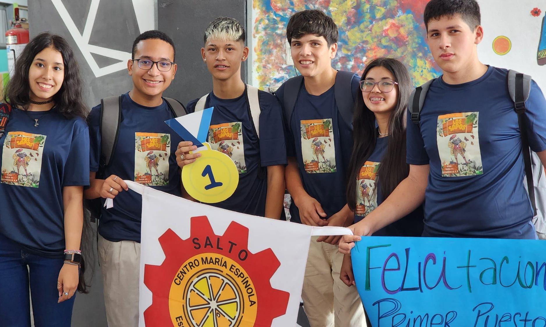 Alumnos de Salto obtuvieron primer premio gracias a un innovador proyecto