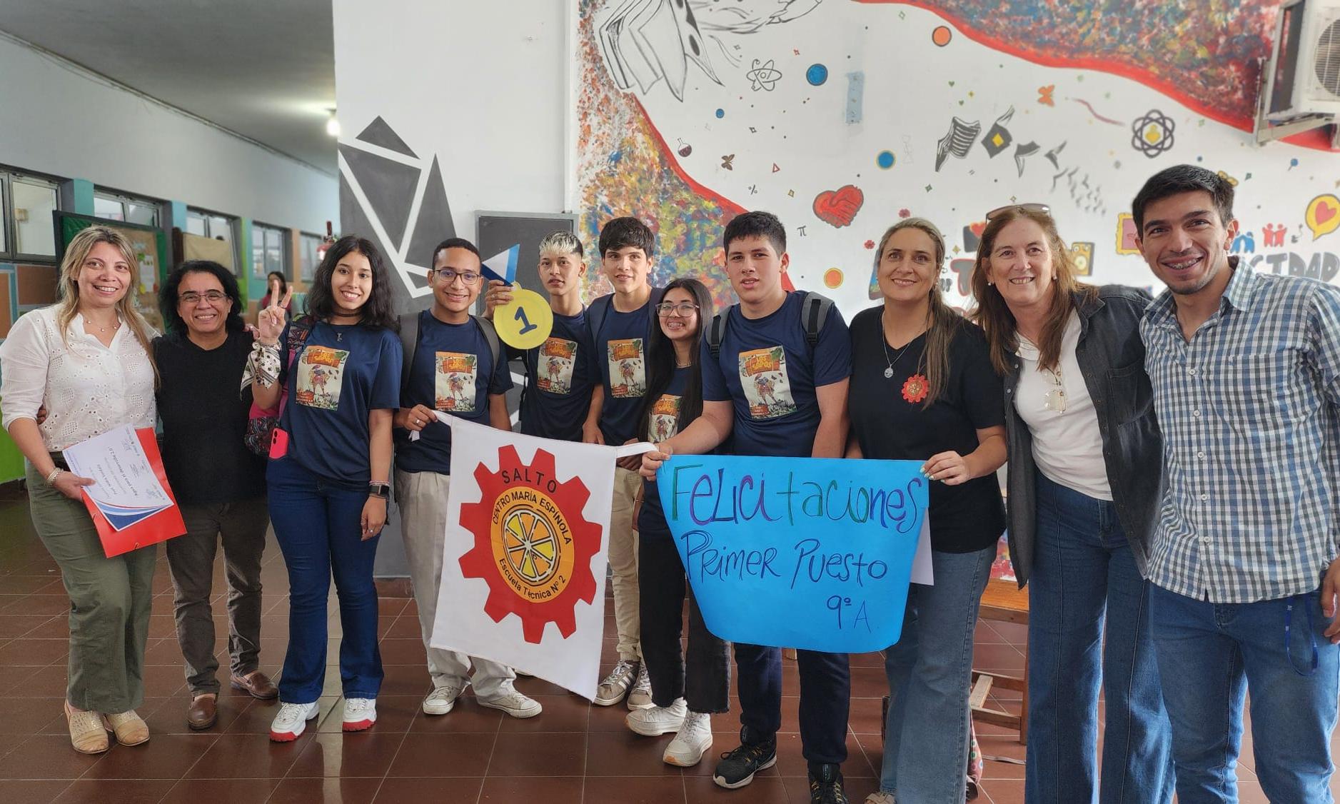 Alumnos de Salto obtuvieron primer premio gracias a un innovador proyecto