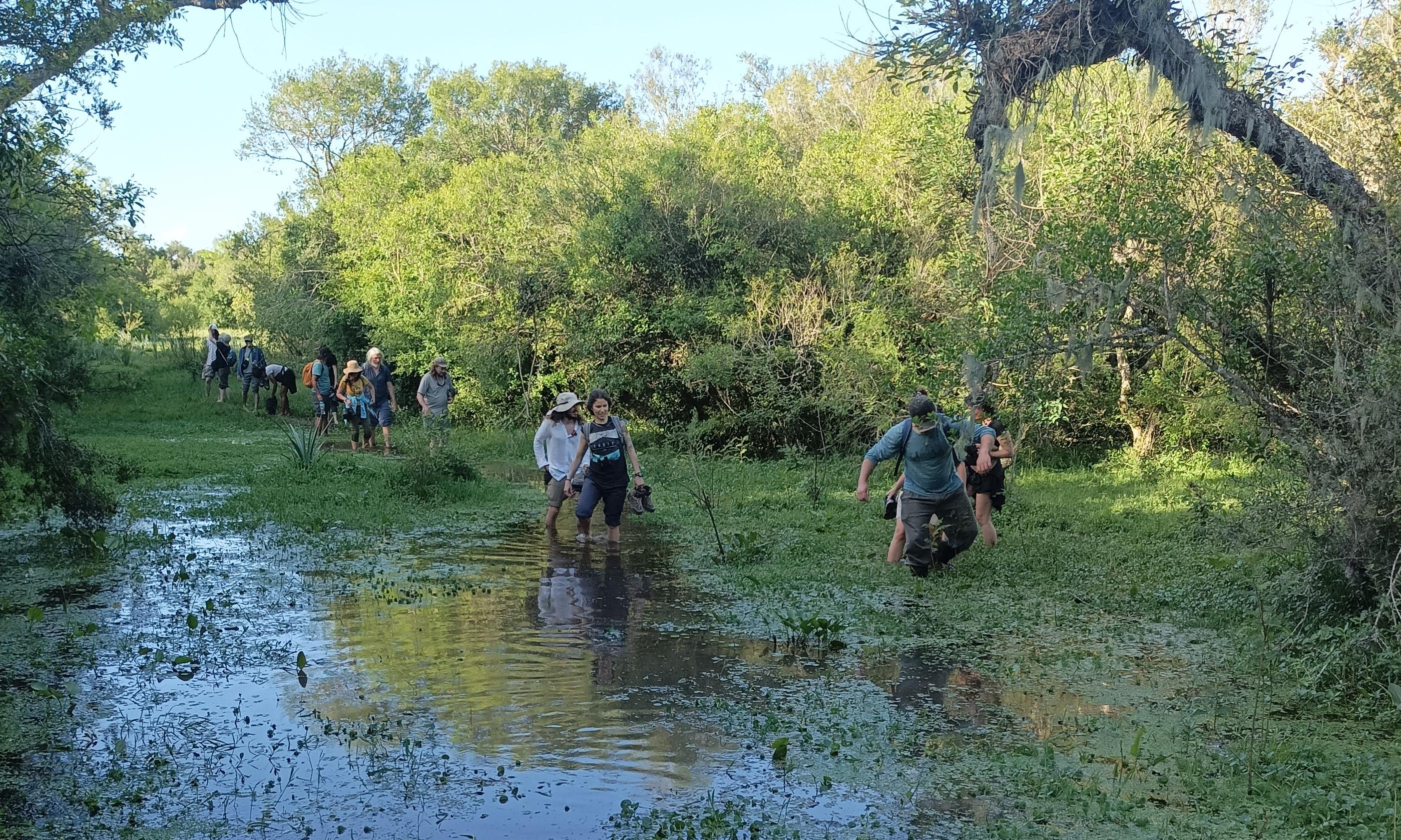 Estudiantes del Polo Educativo Tecnológico Arrayanes realizaron una serie de prácticas de aprendizaje en el Paisaje Protegido Paso Centurión y Sierra de Ríos