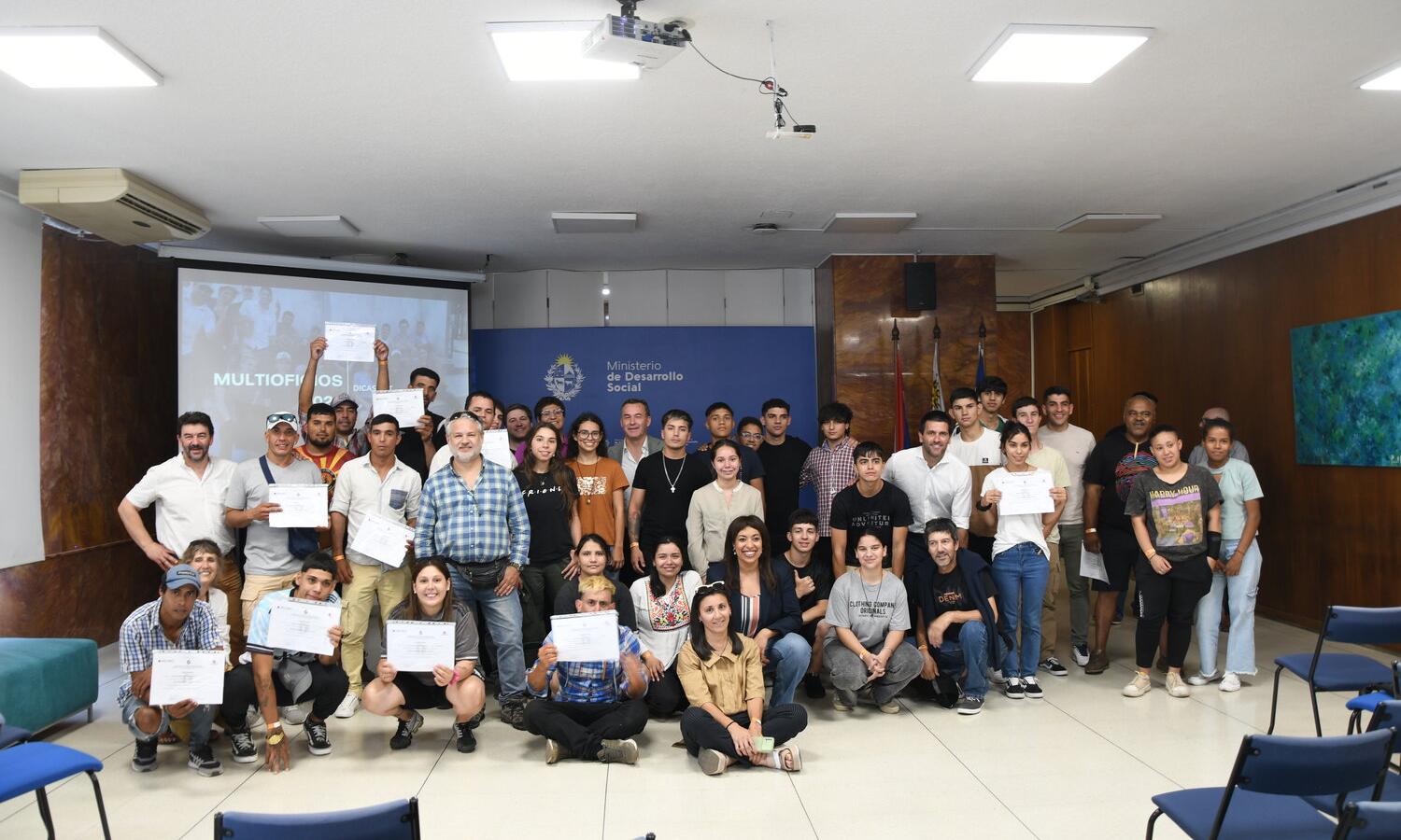 Fotos gentileza del Ministerio de Desarrollo Social
