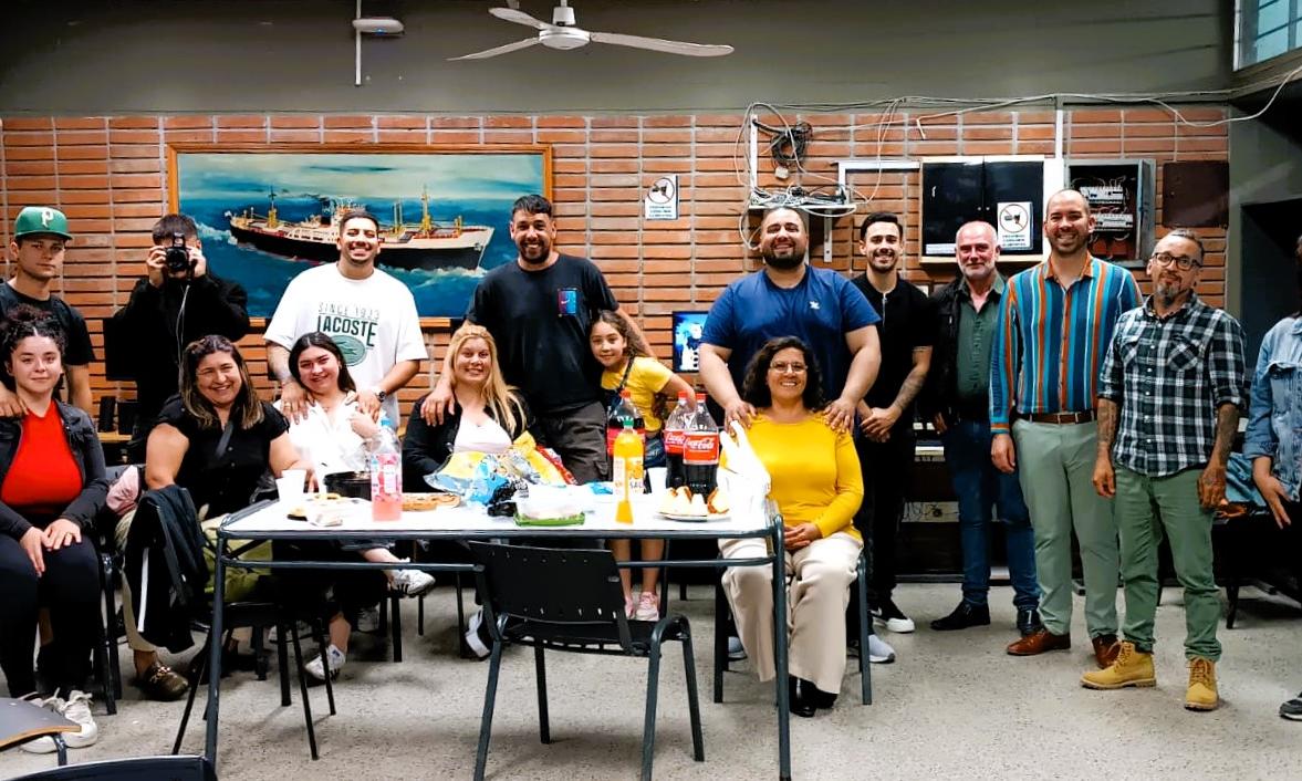 Alumnos de la UTU marítima registraron desde junio el desarrollo del lenguaje y comunicación en un audiovisual