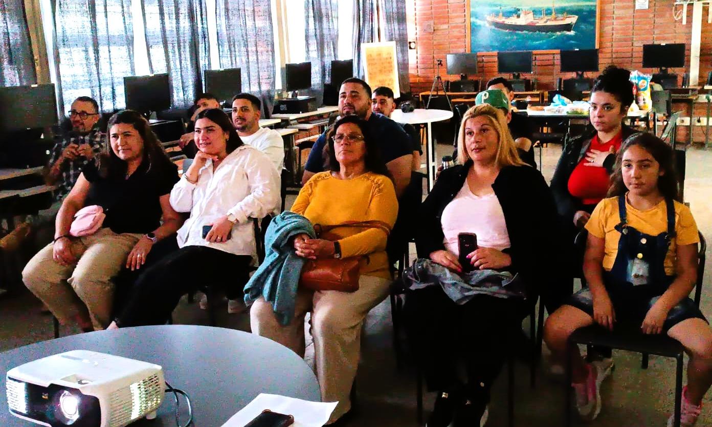 Alumnos de la UTU marítima registraron desde junio el desarrollo del lenguaje y comunicación en un audiovisual